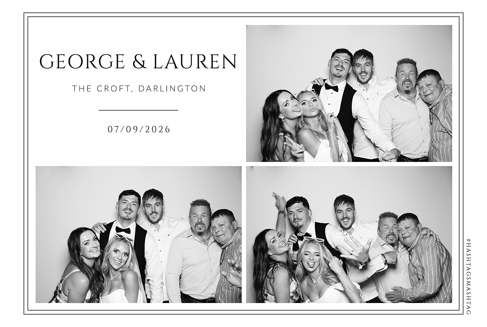 George and Lauren | View more photos from the event at gallery.blissbooth.co.uk/u/BlissBooth/George-and-Lauren