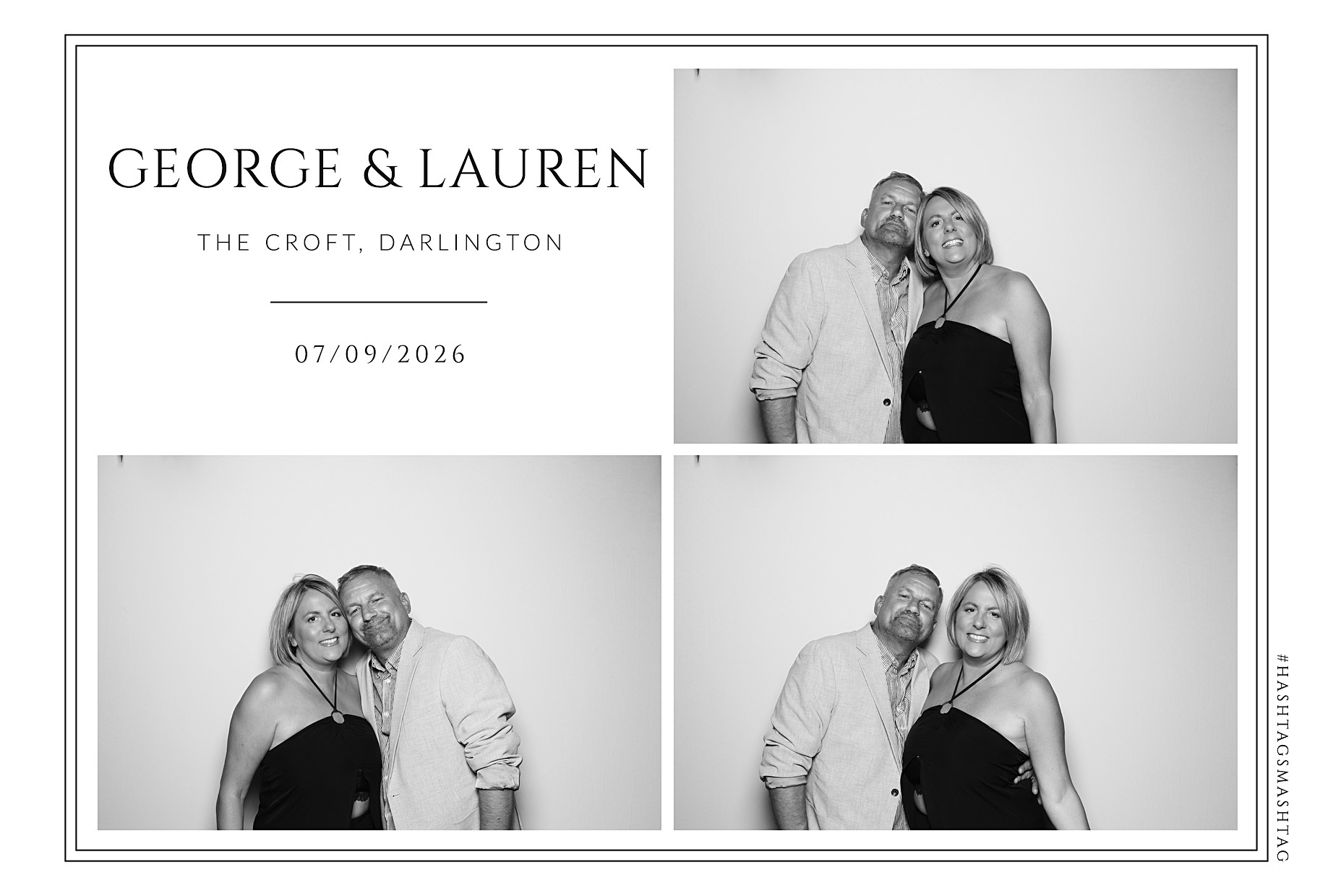 George and Lauren | View more photos from the event at gallery.blissbooth.co.uk/u/BlissBooth/George-and-Lauren