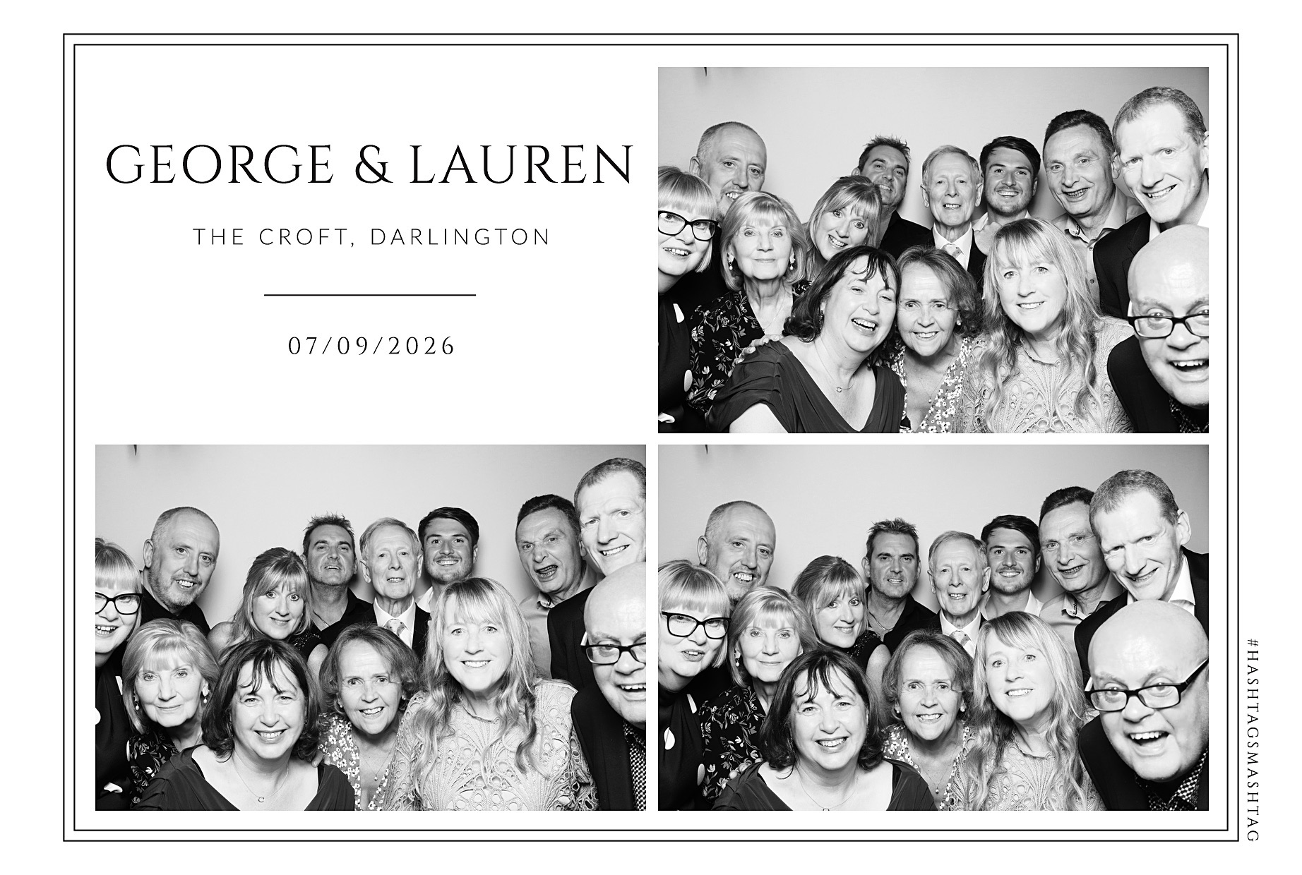 George and Lauren | View more photos from the event at gallery.blissbooth.co.uk/u/BlissBooth/George-and-Lauren