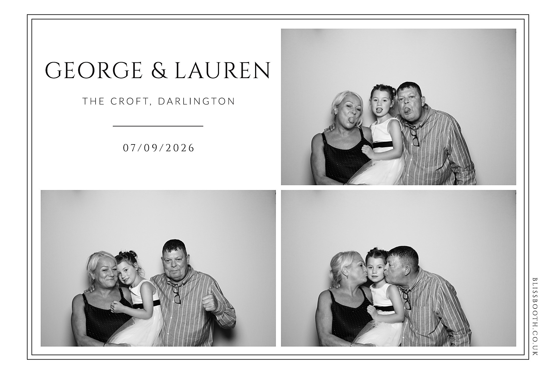 George and Lauren | View more photos from the event at gallery.blissbooth.co.uk/u/BlissBooth/George-and-Lauren