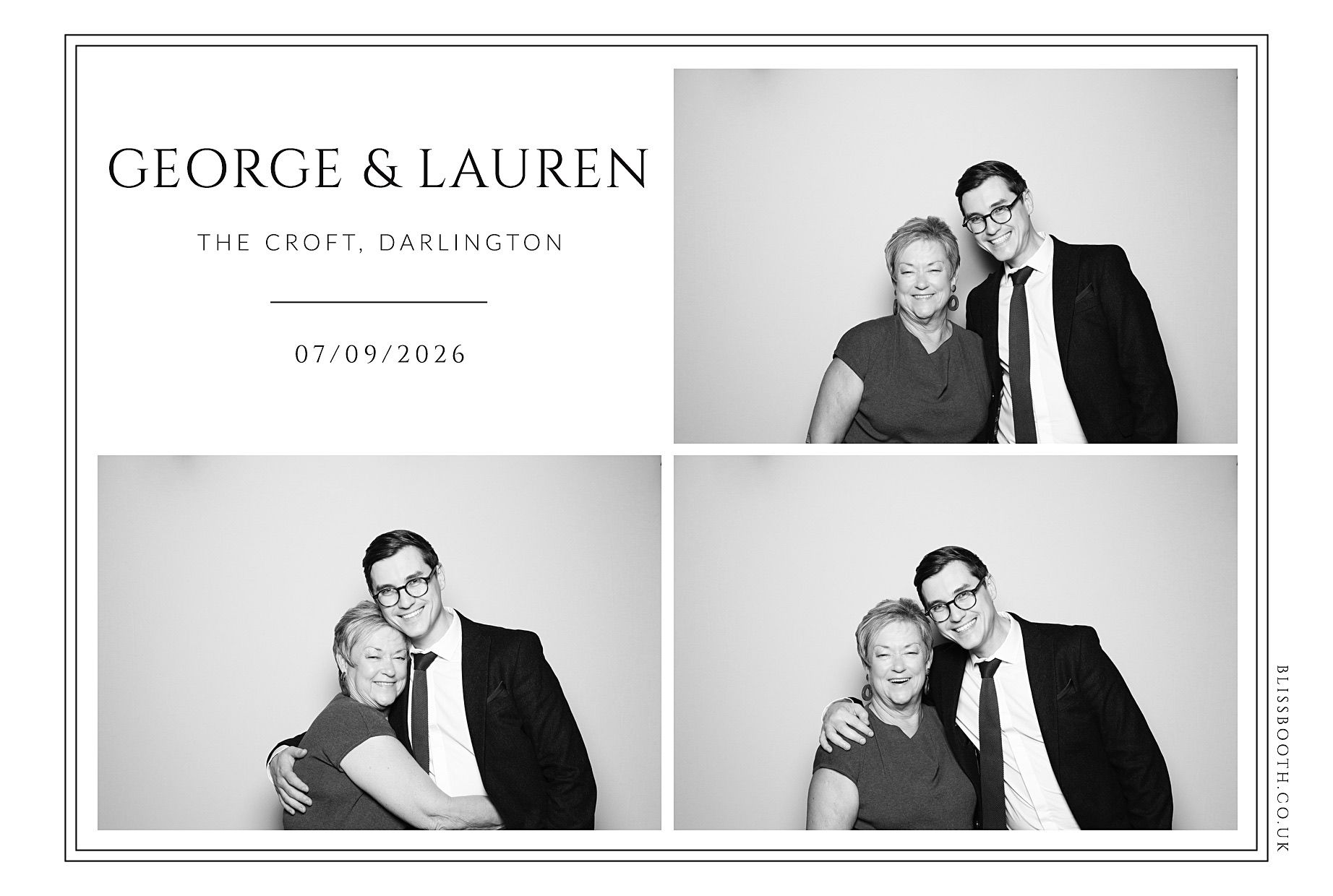 George and Lauren | View more photos from the event at gallery.blissbooth.co.uk/u/BlissBooth/George-and-Lauren