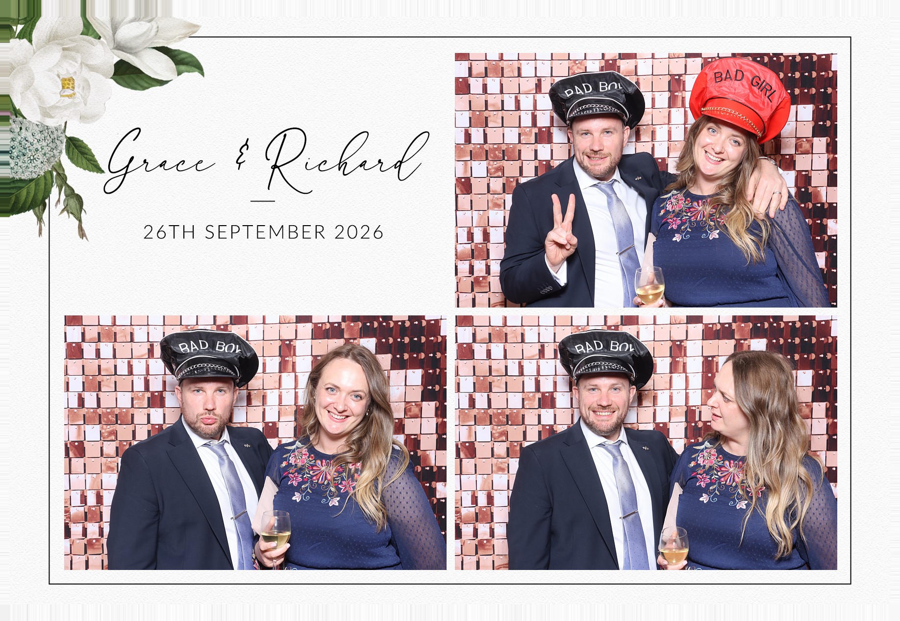 Grace and Richard | View more photos from the event at gallery.blissbooth.co.uk/u/BlissBooth/Grace-and-Richard