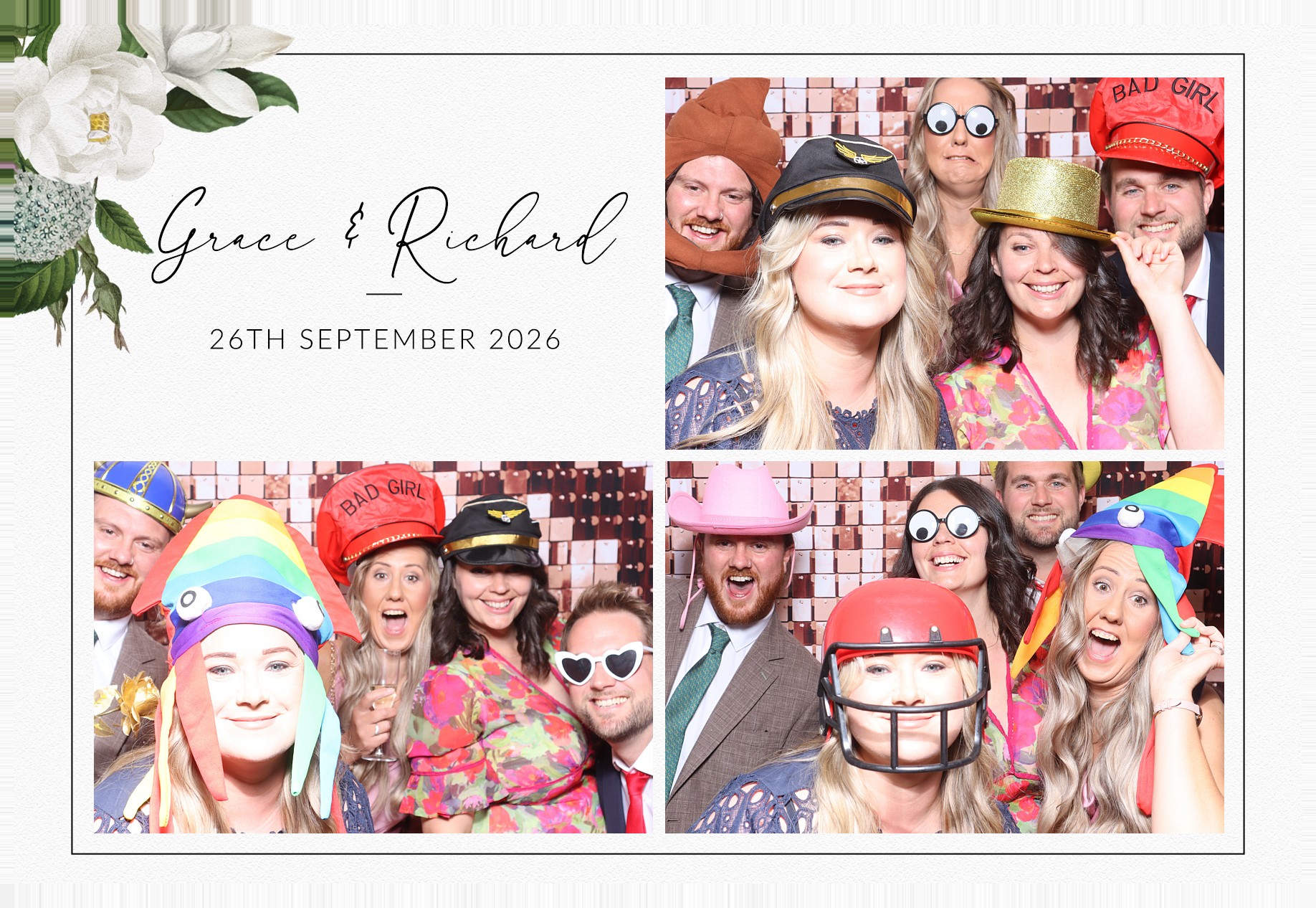 Grace and Richard | View more photos from the event at gallery.blissbooth.co.uk/u/BlissBooth/Grace-and-Richard