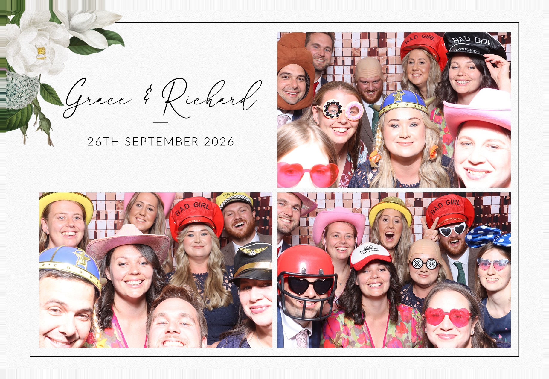 Grace and Richard | View more photos from the event at gallery.blissbooth.co.uk/u/BlissBooth/Grace-and-Richard