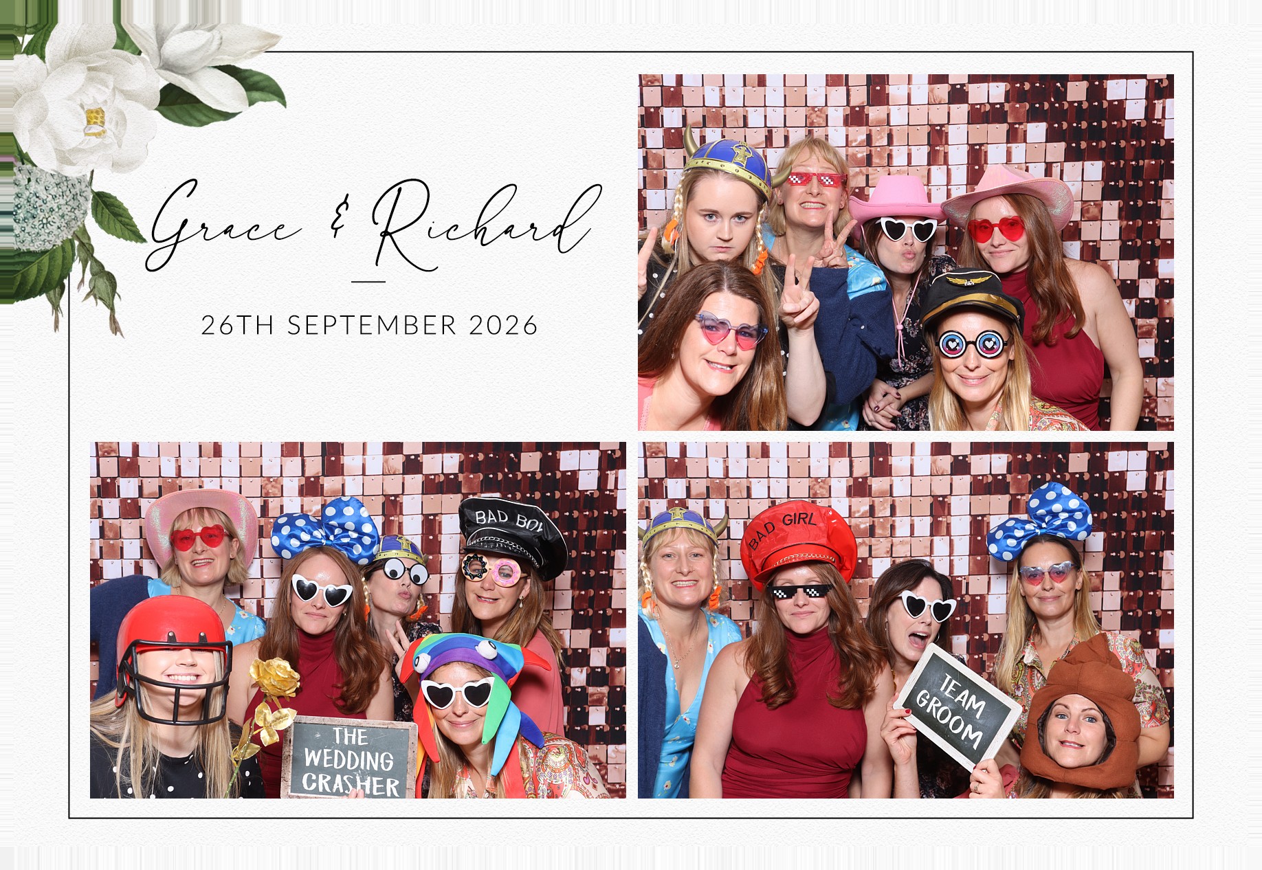 Grace and Richard | View more photos from the event at gallery.blissbooth.co.uk/u/BlissBooth/Grace-and-Richard