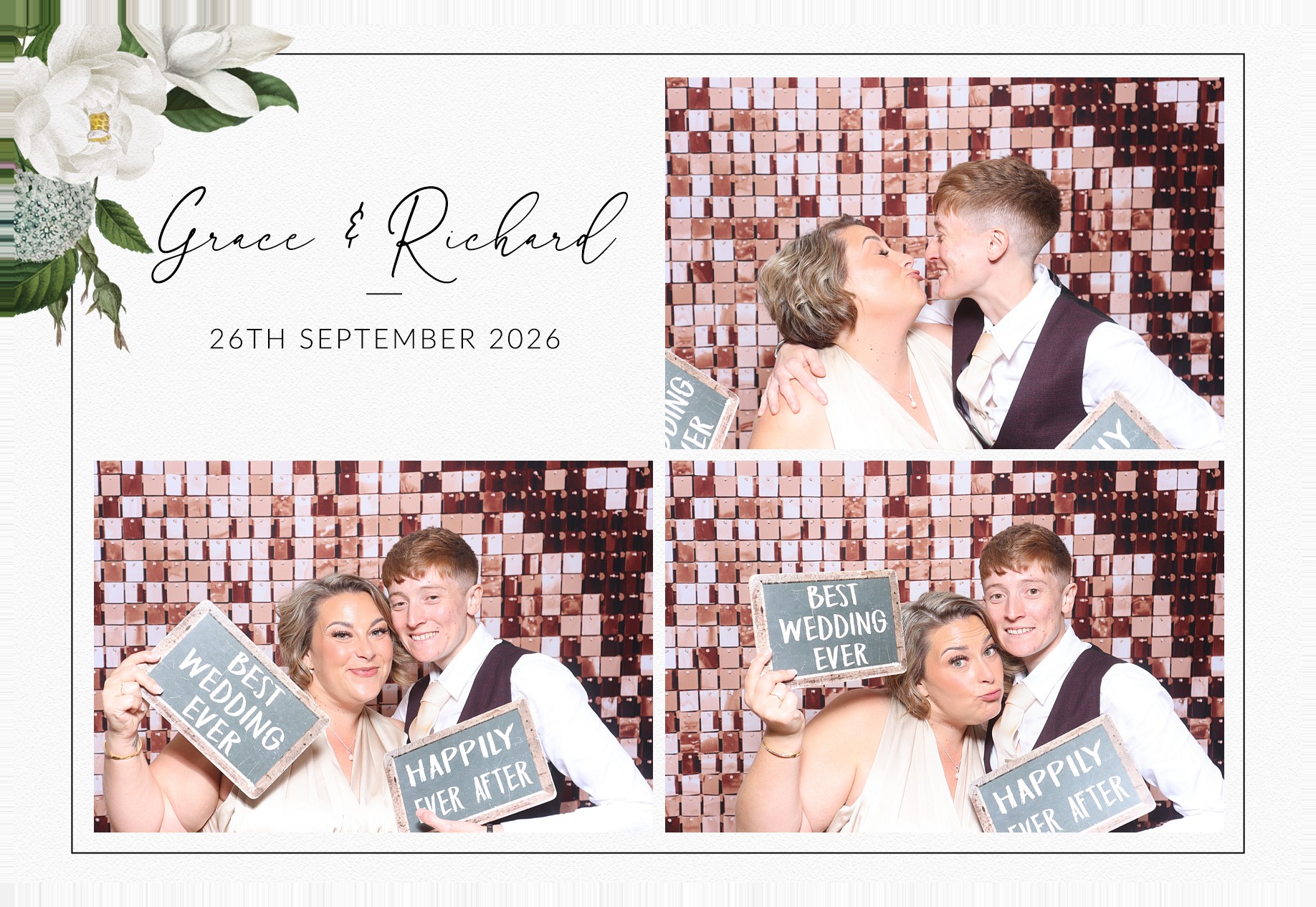 Grace and Richard | View more photos from the event at gallery.blissbooth.co.uk/u/BlissBooth/Grace-and-Richard