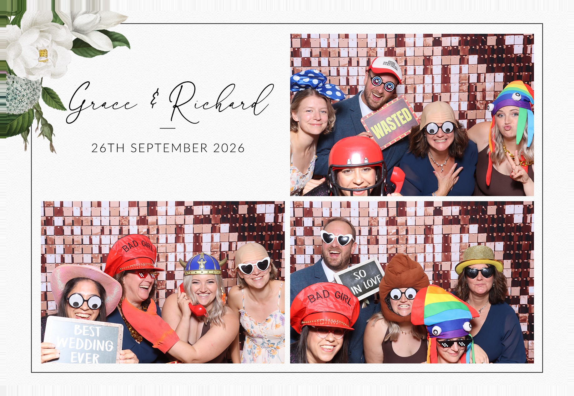 Grace and Richard | View more photos from the event at gallery.blissbooth.co.uk/u/BlissBooth/Grace-and-Richard