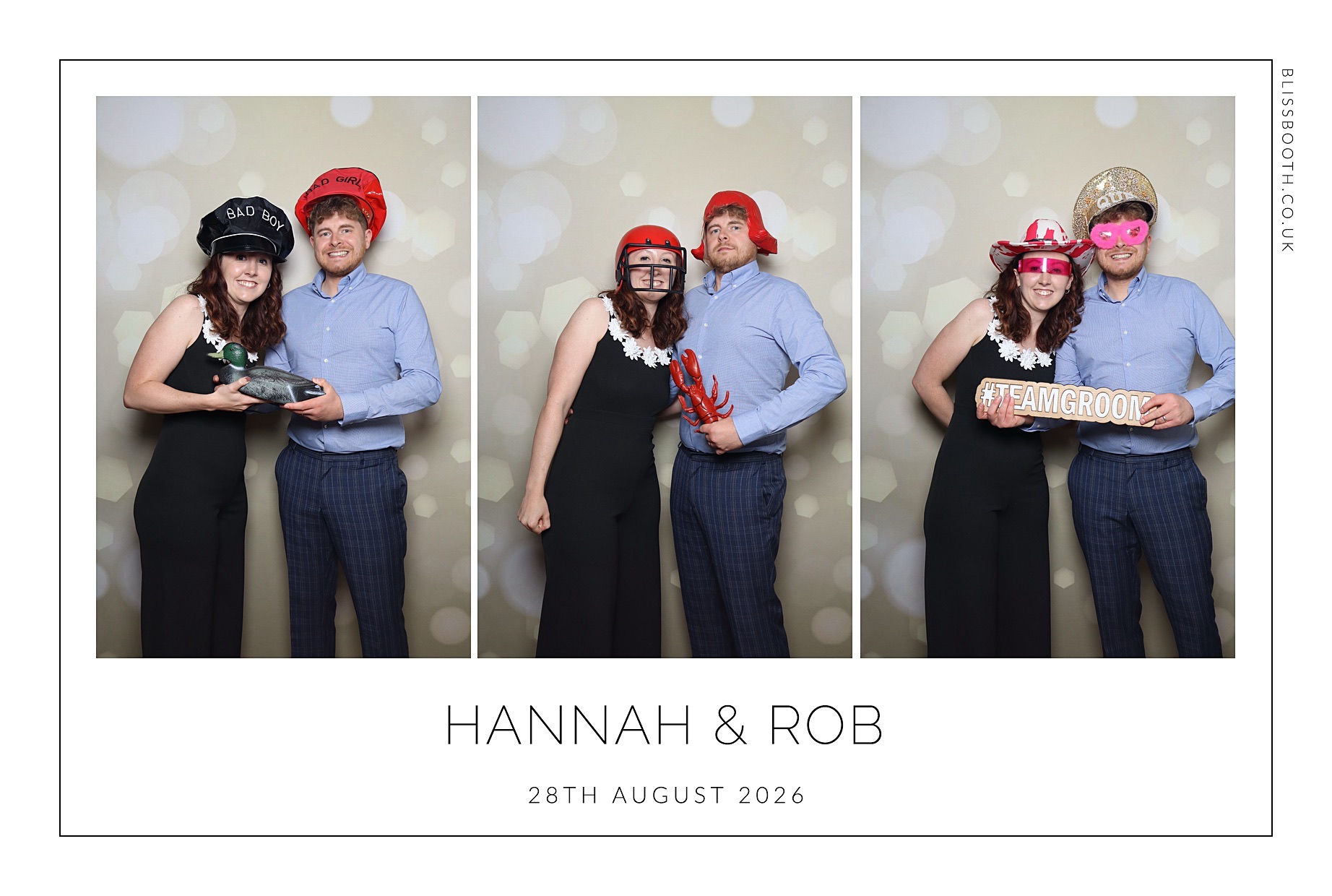 Hannah and Rob | View more photos from the event at gallery.blissbooth.co.uk/u/BlissBooth/Hannah-and-Rob