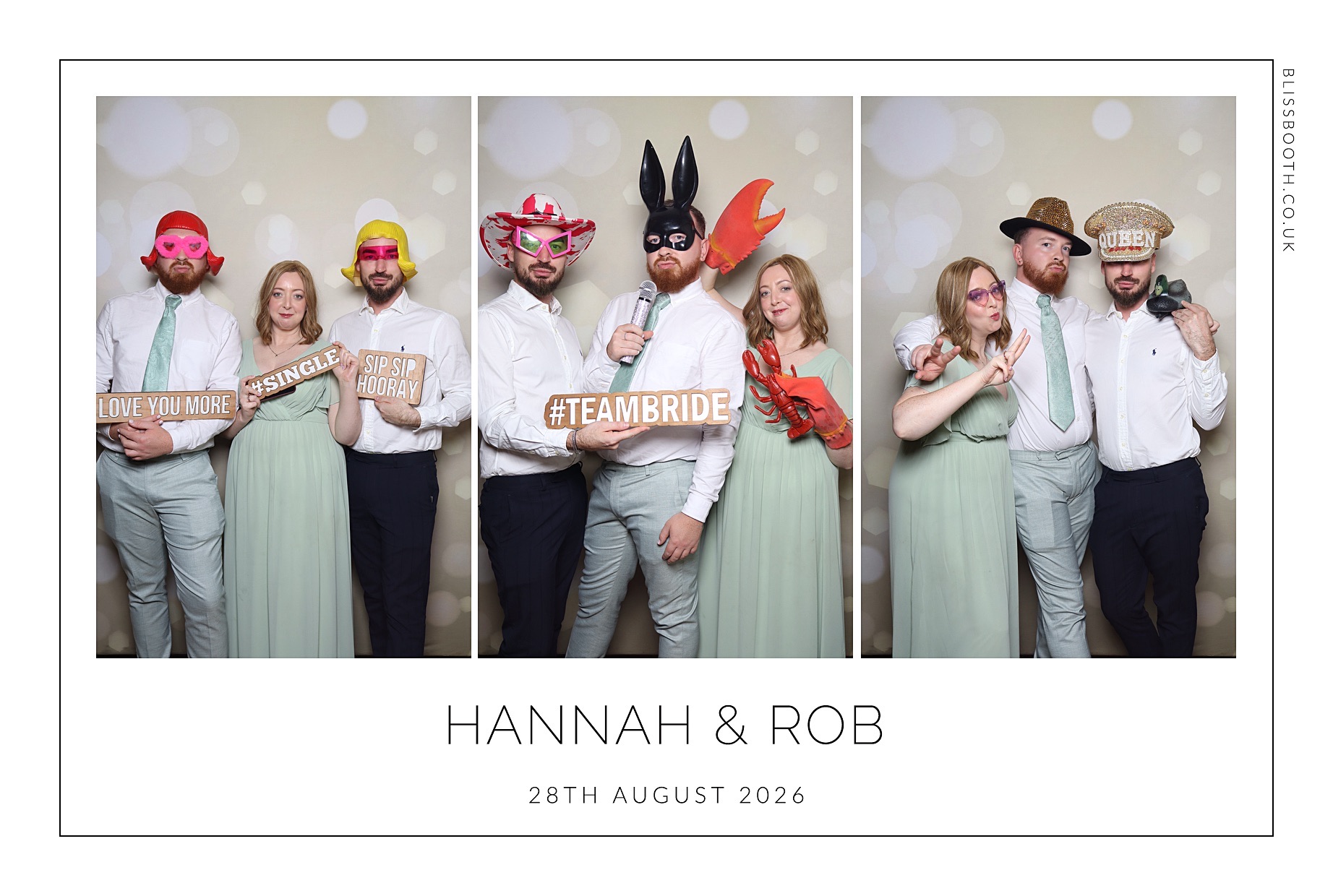 Hannah and Rob | View more photos from the event at gallery.blissbooth.co.uk/u/BlissBooth/Hannah-and-Rob