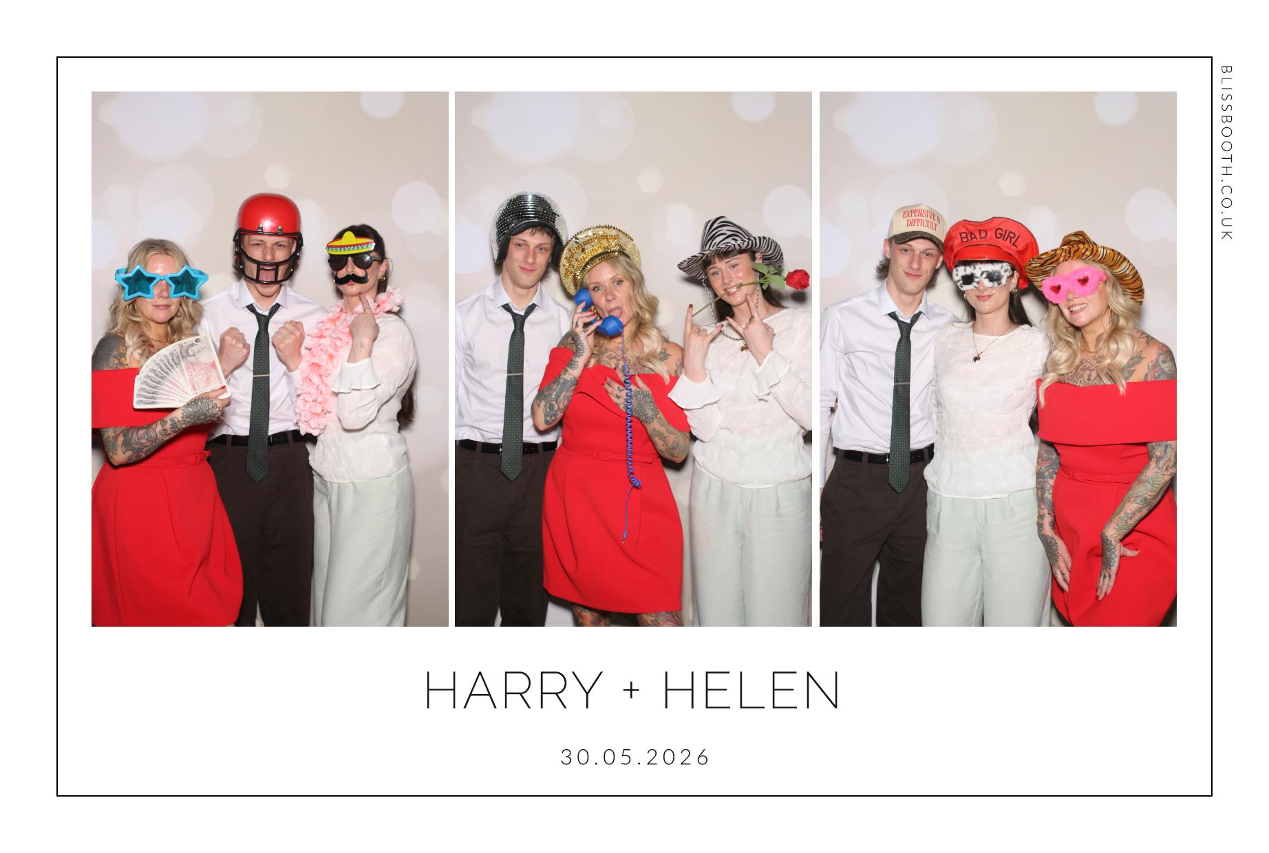 Harry and Helen | View more photos from the event at gallery.blissbooth.co.uk/u/BlissBooth/Harry-and-Helen