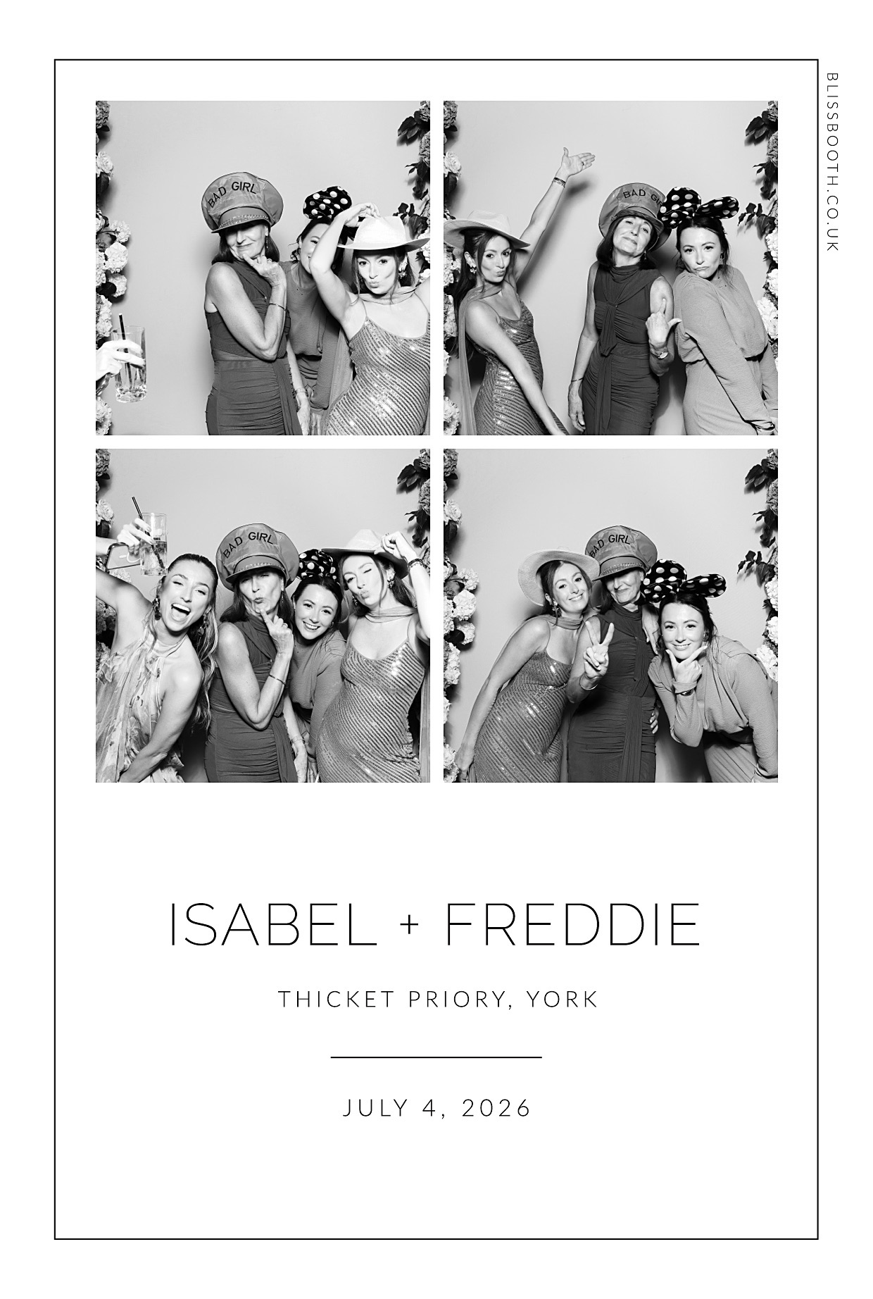 Isabel and Freddie | View more photos from the event at gallery.blissbooth.co.uk/u/BlissBooth/Isabel-and-Freddie