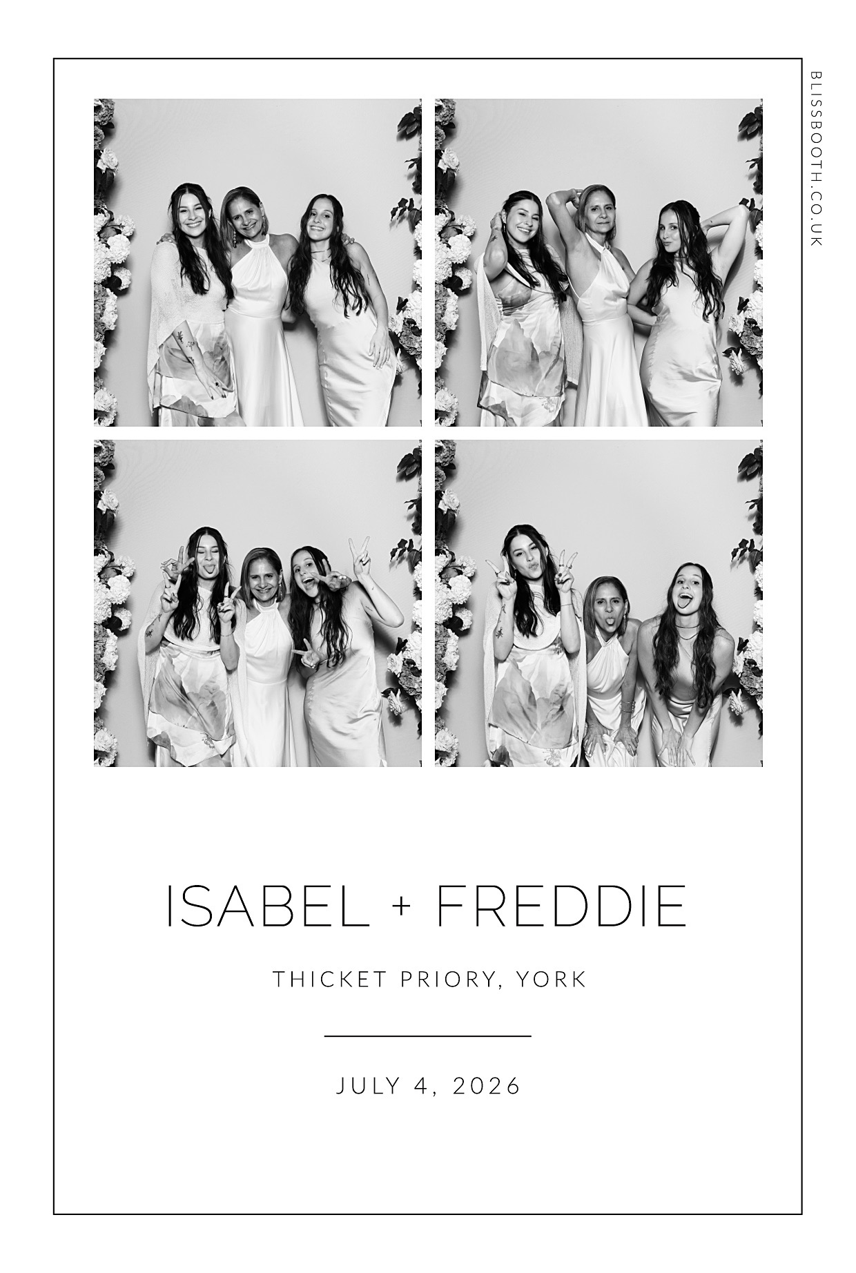 Isabel and Freddie | View more photos from the event at gallery.blissbooth.co.uk/u/BlissBooth/Isabel-and-Freddie