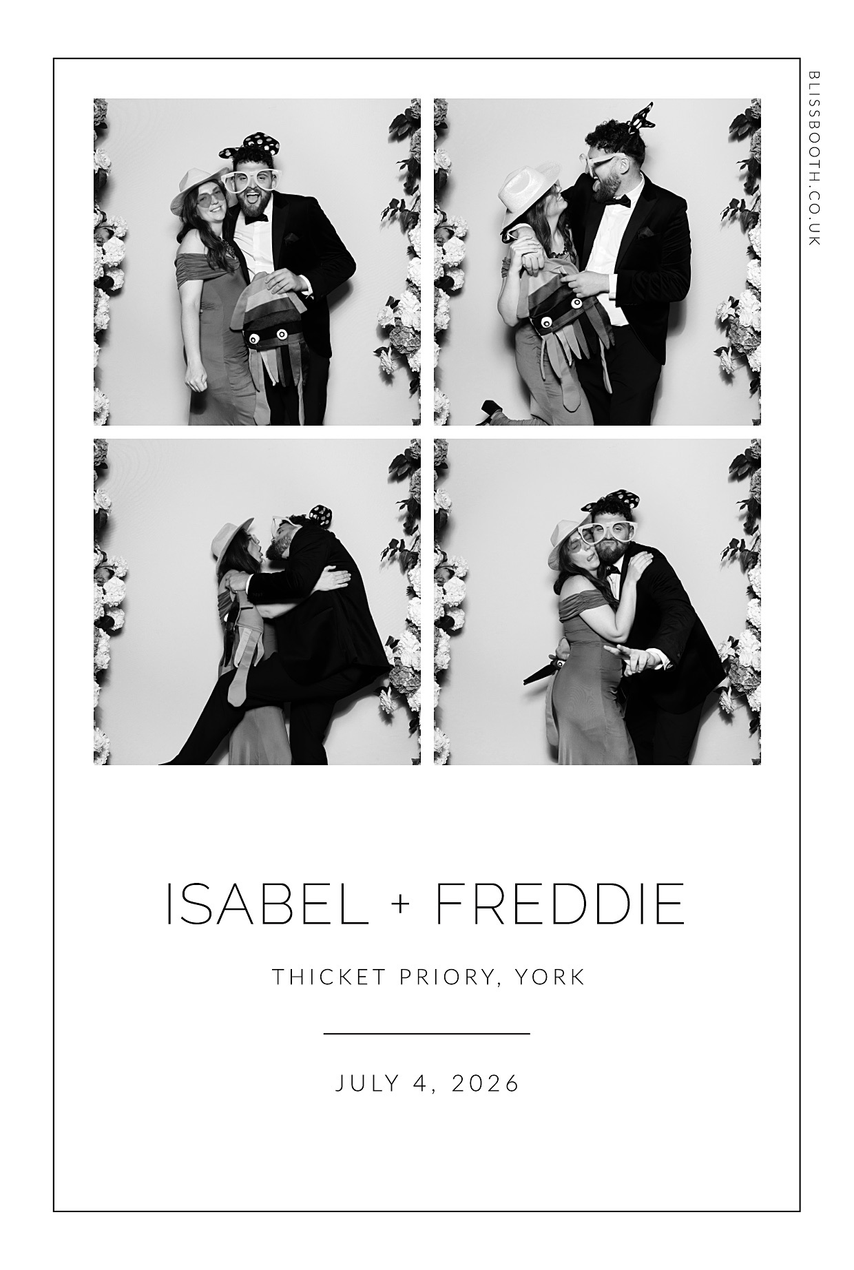 Isabel and Freddie | View more photos from the event at gallery.blissbooth.co.uk/u/BlissBooth/Isabel-and-Freddie