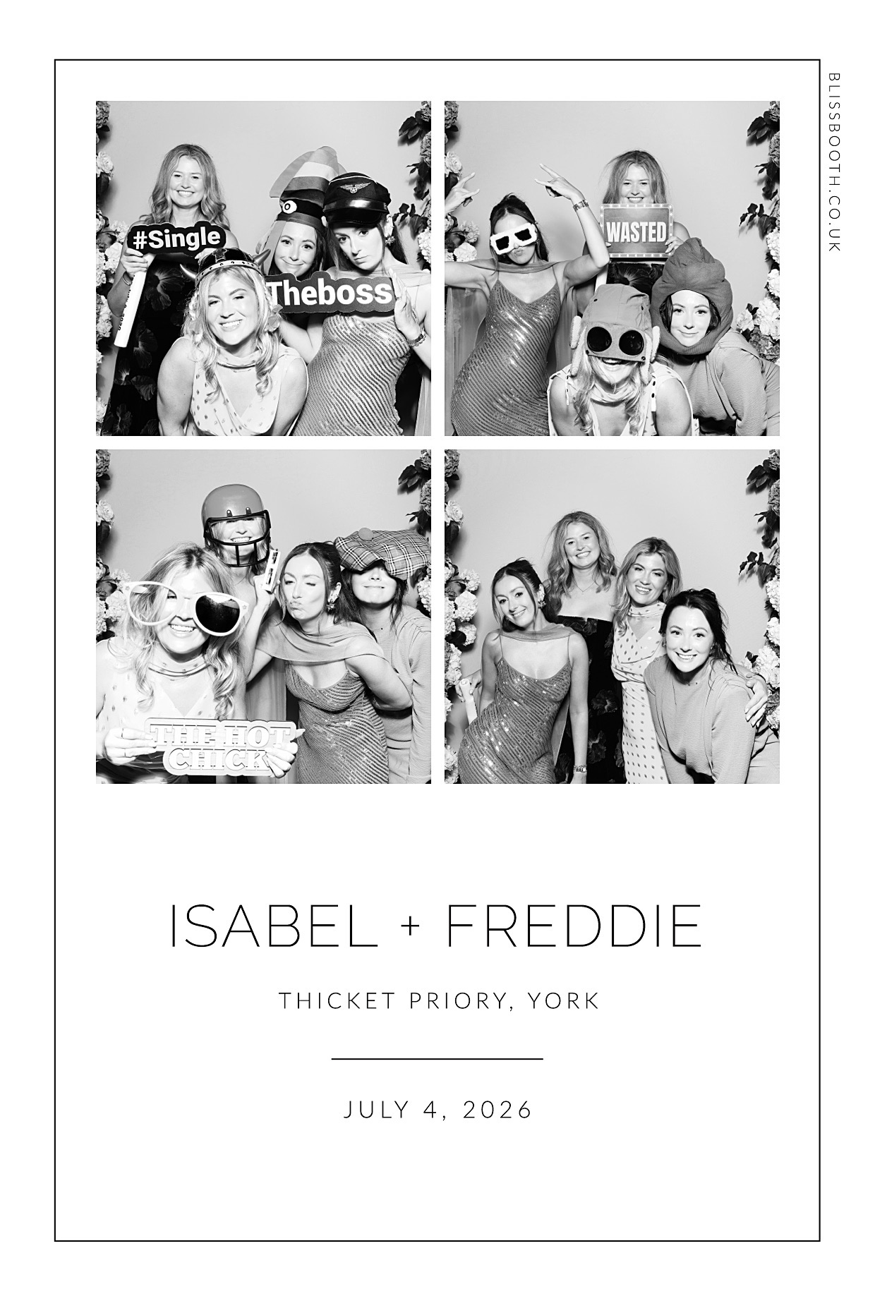 Isabel and Freddie | View more photos from the event at gallery.blissbooth.co.uk/u/BlissBooth/Isabel-and-Freddie
