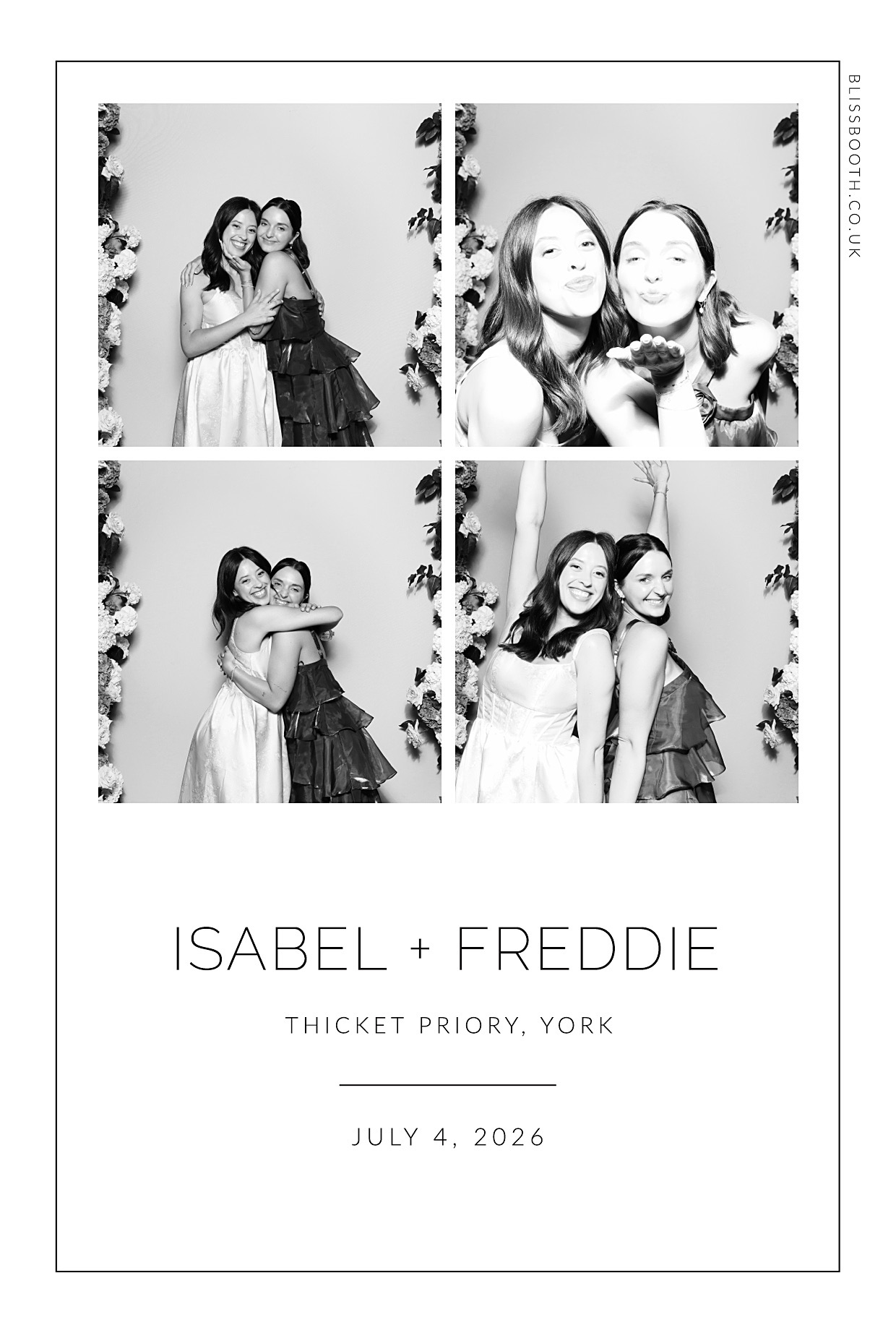 Isabel and Freddie | View more photos from the event at gallery.blissbooth.co.uk/u/BlissBooth/Isabel-and-Freddie