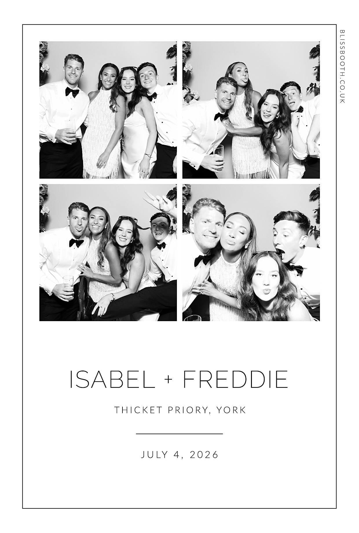 Isabel and Freddie | View more photos from the event at gallery.blissbooth.co.uk/u/BlissBooth/Isabel-and-Freddie