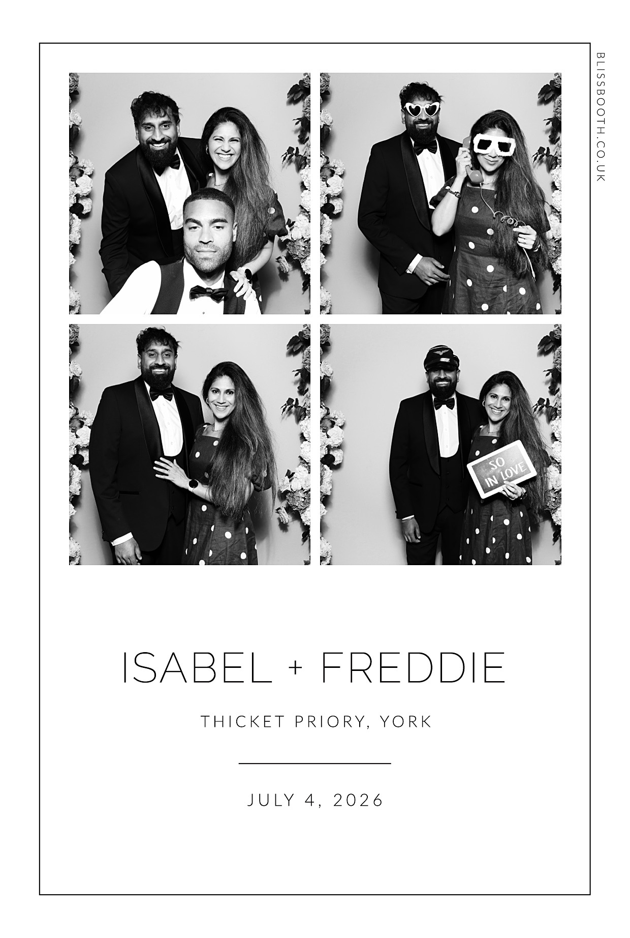 Isabel and Freddie | View more photos from the event at gallery.blissbooth.co.uk/u/BlissBooth/Isabel-and-Freddie