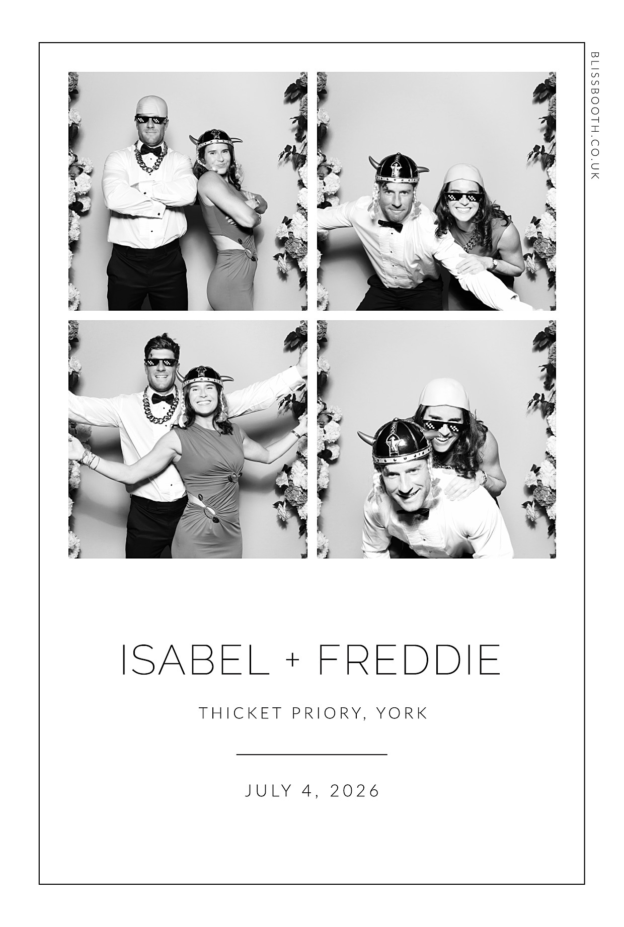 Isabel and Freddie | View more photos from the event at gallery.blissbooth.co.uk/u/BlissBooth/Isabel-and-Freddie