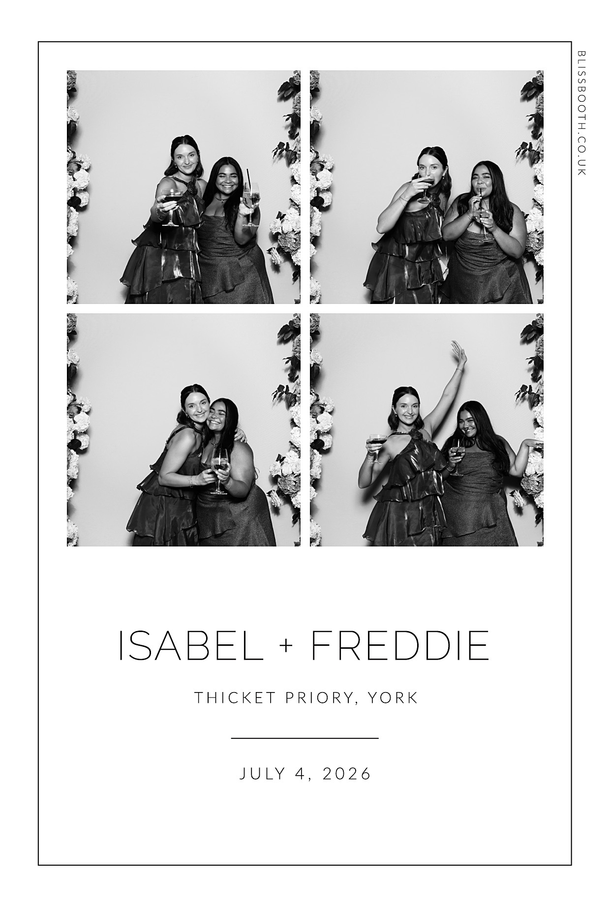 Isabel and Freddie | View more photos from the event at gallery.blissbooth.co.uk/u/BlissBooth/Isabel-and-Freddie
