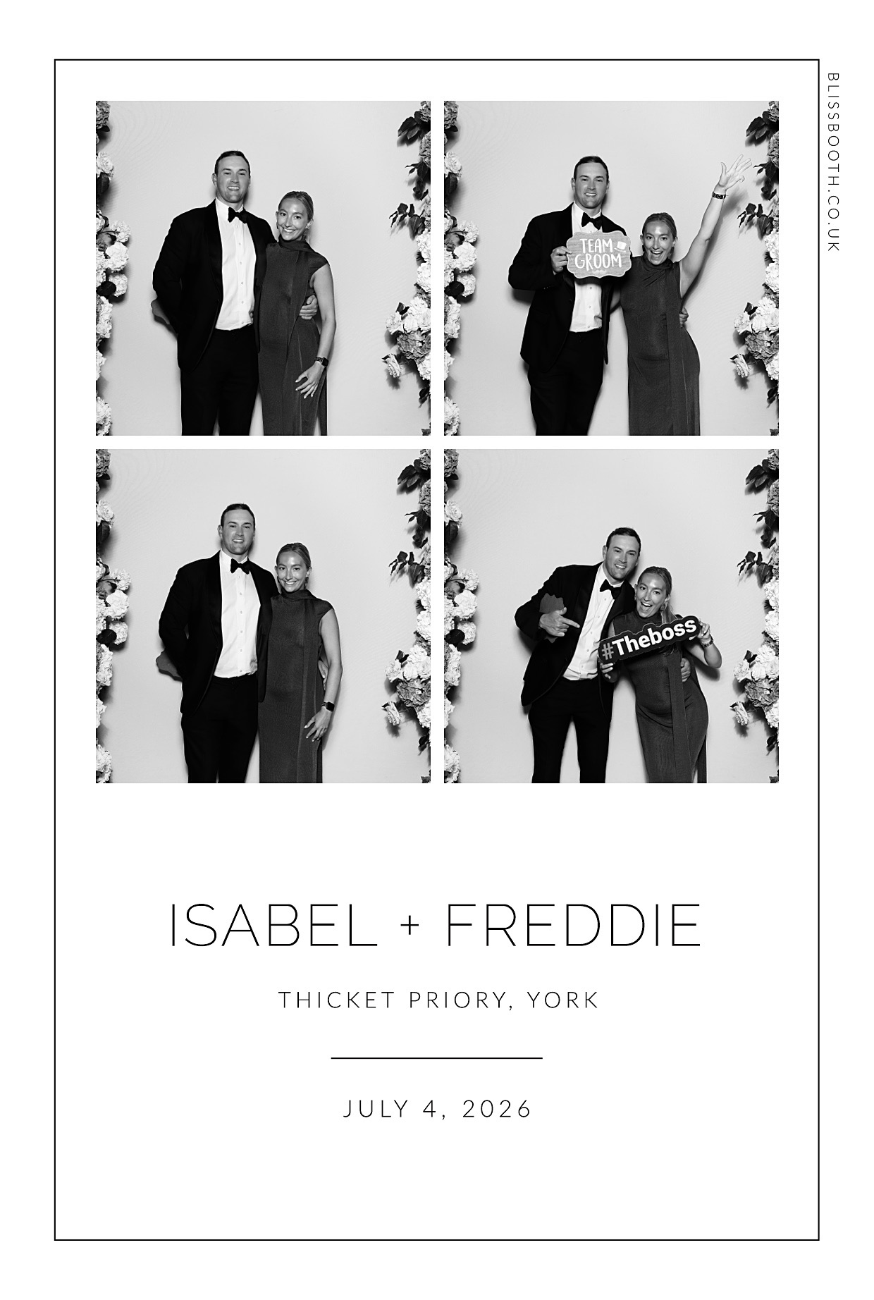 Isabel and Freddie | View more photos from the event at gallery.blissbooth.co.uk/u/BlissBooth/Isabel-and-Freddie