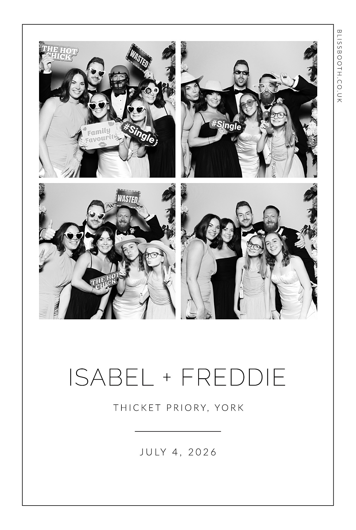 Isabel and Freddie | View more photos from the event at gallery.blissbooth.co.uk/u/BlissBooth/Isabel-and-Freddie