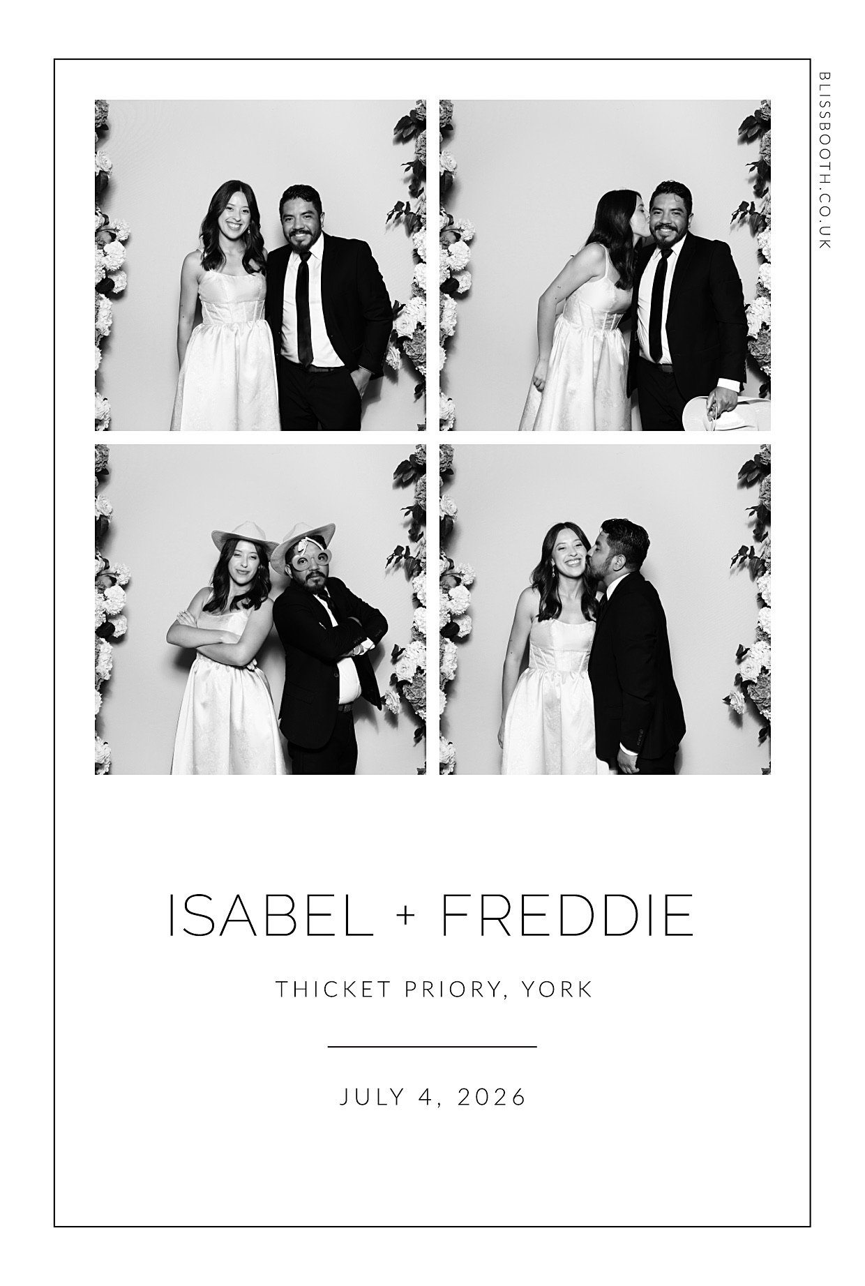 Isabel and Freddie | View more photos from the event at gallery.blissbooth.co.uk/u/BlissBooth/Isabel-and-Freddie