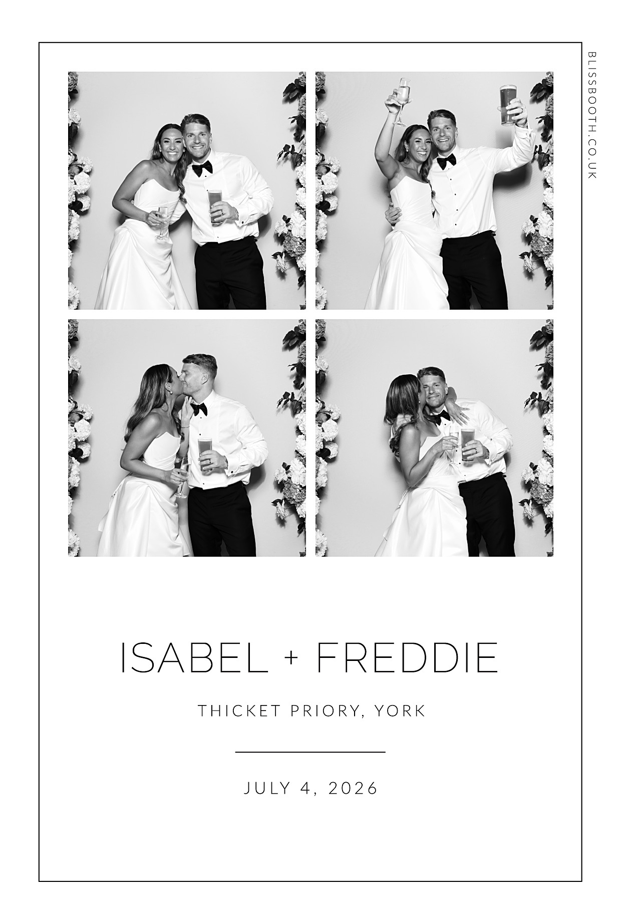Isabel and Freddie | View more photos from the event at gallery.blissbooth.co.uk/u/BlissBooth/Isabel-and-Freddie