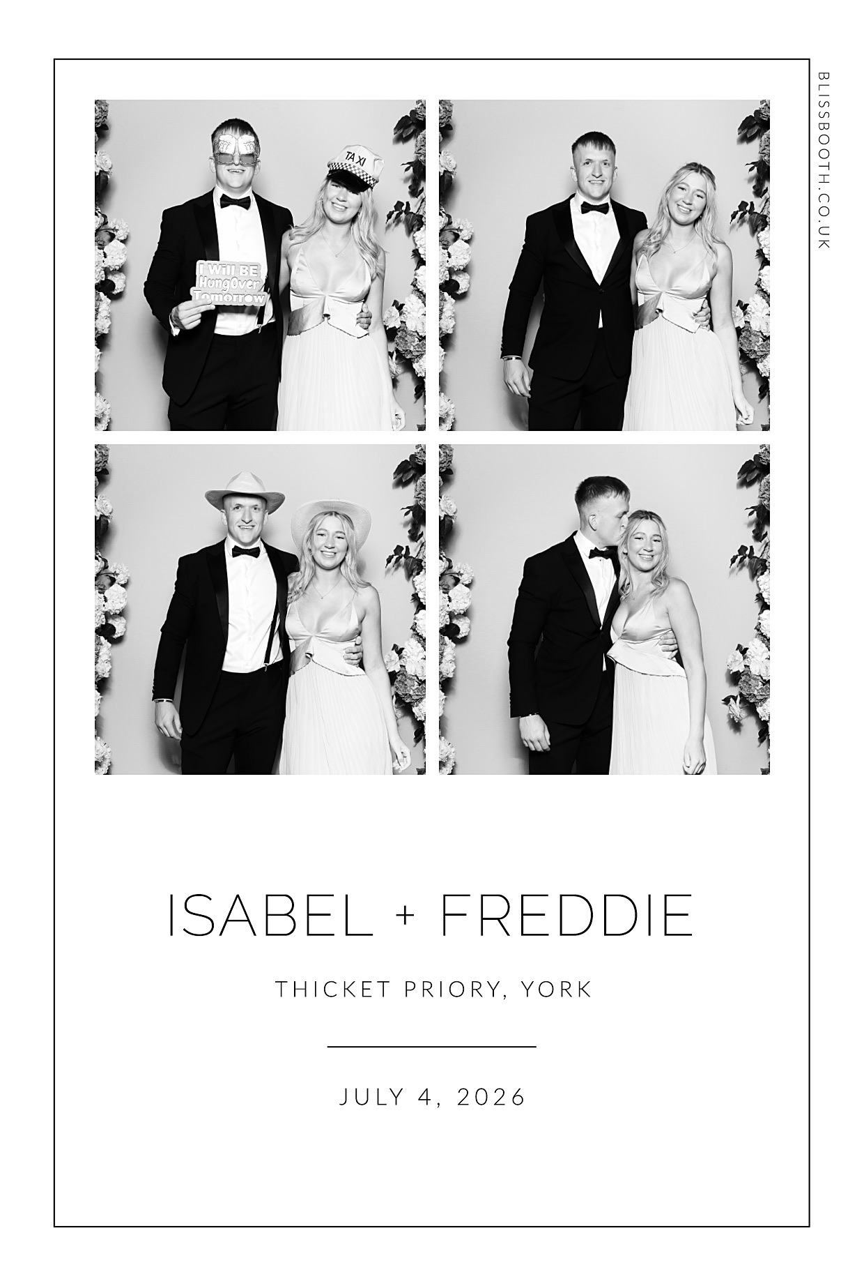 Isabel and Freddie | View more photos from the event at gallery.blissbooth.co.uk/u/BlissBooth/Isabel-and-Freddie