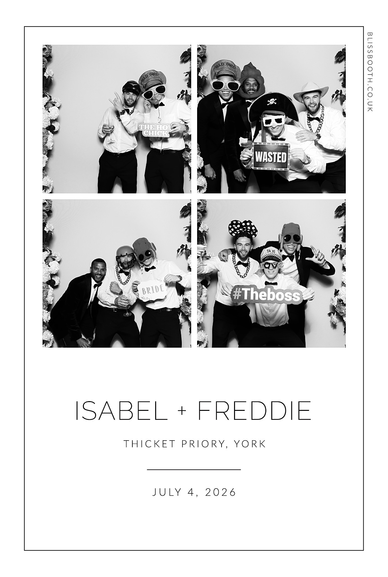 Isabel and Freddie | View more photos from the event at gallery.blissbooth.co.uk/u/BlissBooth/Isabel-and-Freddie