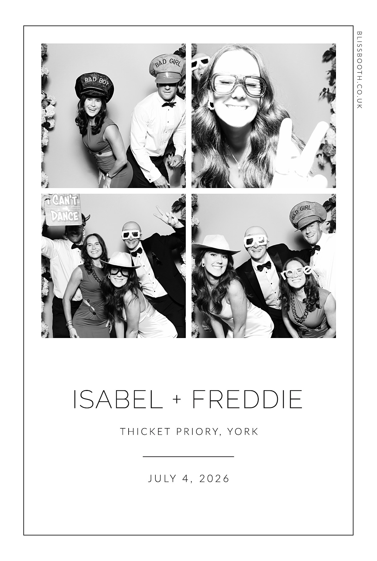 Isabel and Freddie | View more photos from the event at gallery.blissbooth.co.uk/u/BlissBooth/Isabel-and-Freddie