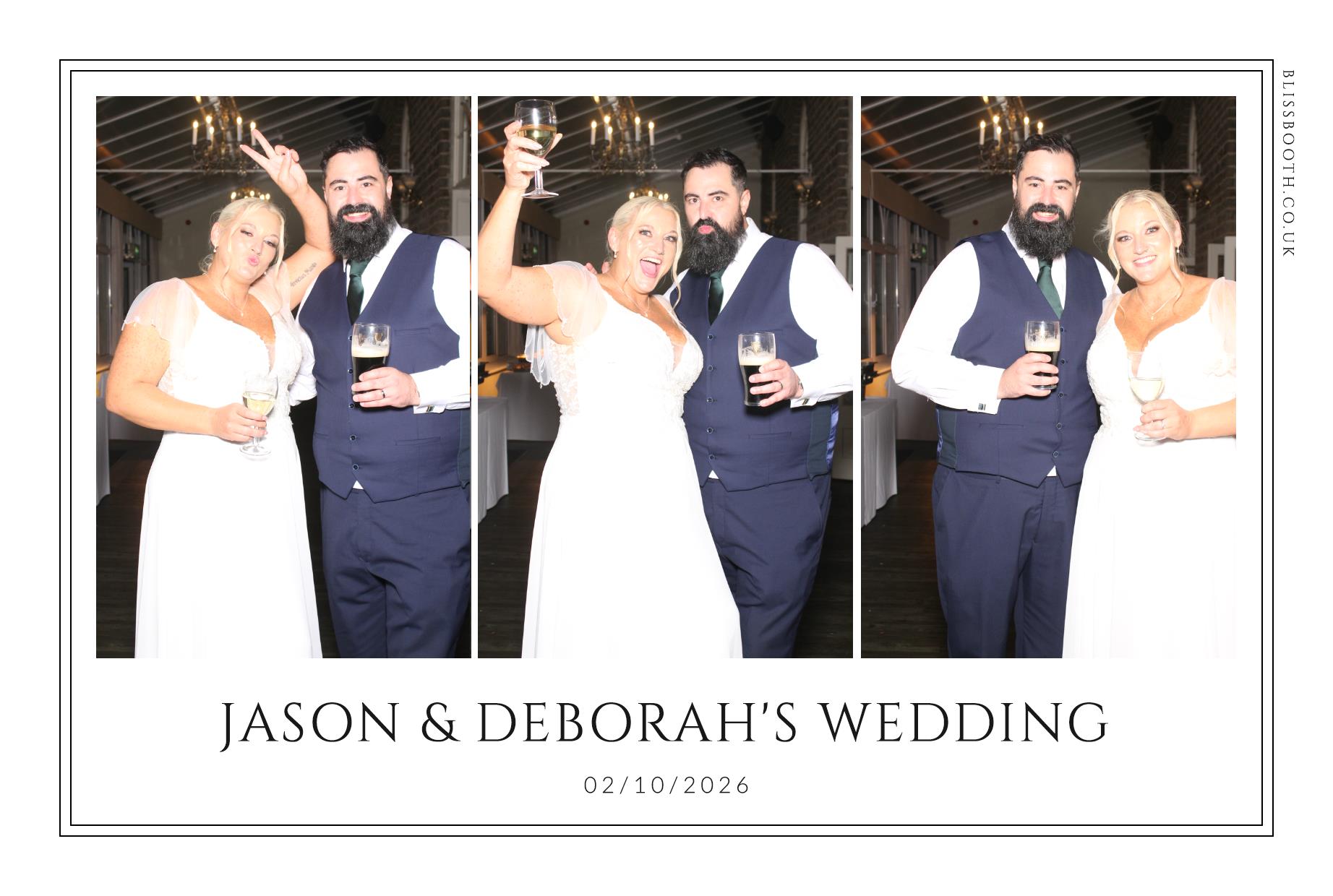 Jason and Deborah | View more photos from the event at gallery.blissbooth.co.uk/u/BlissBooth/Jason-and-Deborah