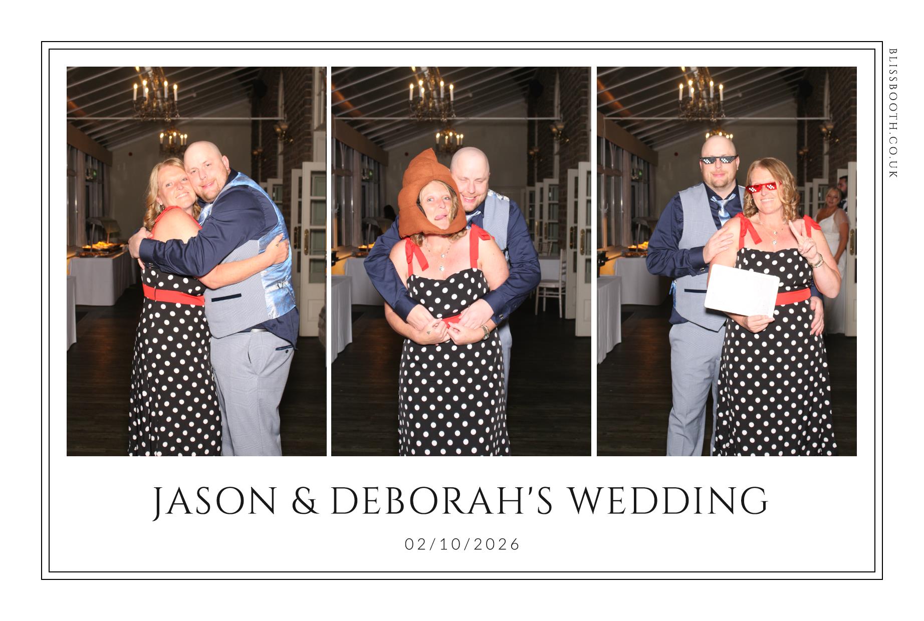 Jason and Deborah | View more photos from the event at gallery.blissbooth.co.uk/u/BlissBooth/Jason-and-Deborah