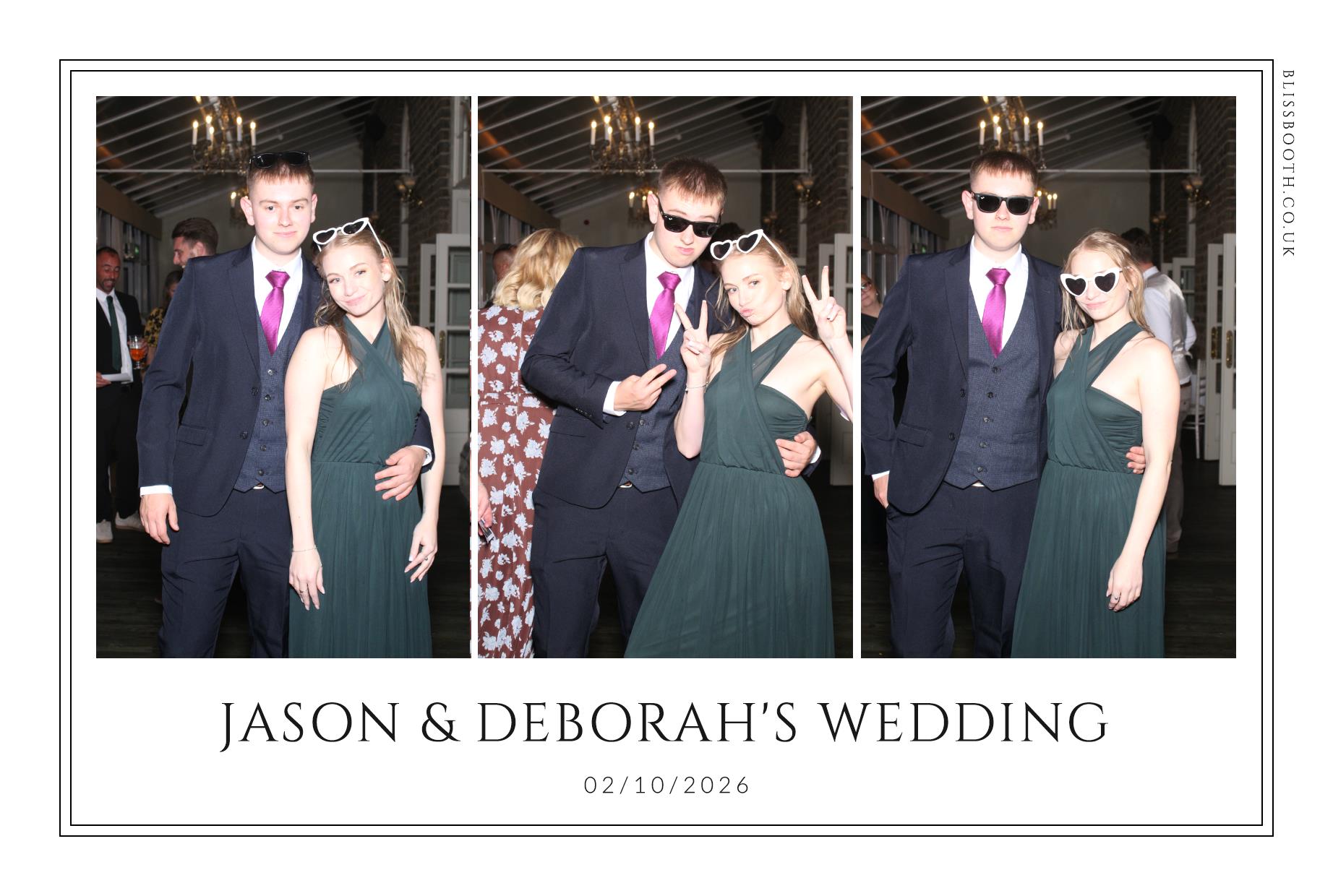 Jason and Deborah | View more photos from the event at gallery.blissbooth.co.uk/u/BlissBooth/Jason-and-Deborah