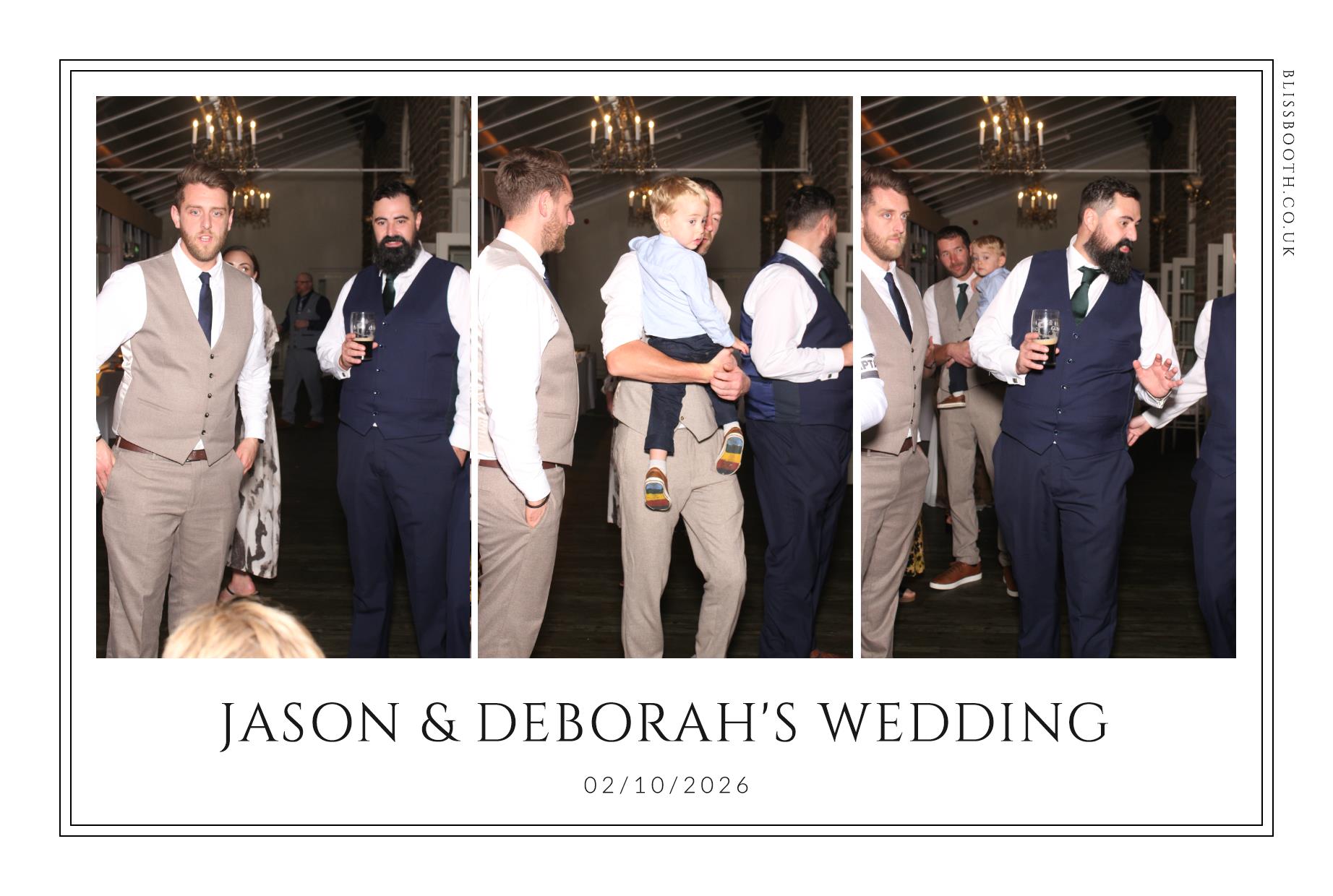 Jason and Deborah | View more photos from the event at gallery.blissbooth.co.uk/u/BlissBooth/Jason-and-Deborah
