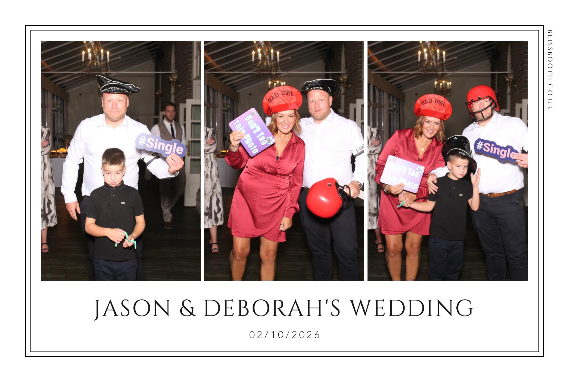 Jason and Deborah | View more photos from the event at gallery.blissbooth.co.uk/u/BlissBooth/Jason-and-Deborah