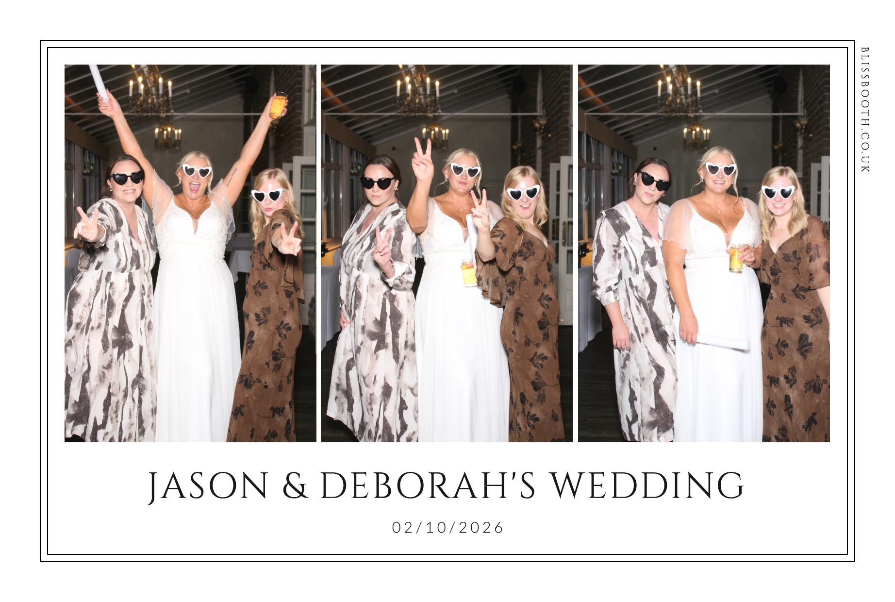 Jason and Deborah | View more photos from the event at gallery.blissbooth.co.uk/u/BlissBooth/Jason-and-Deborah