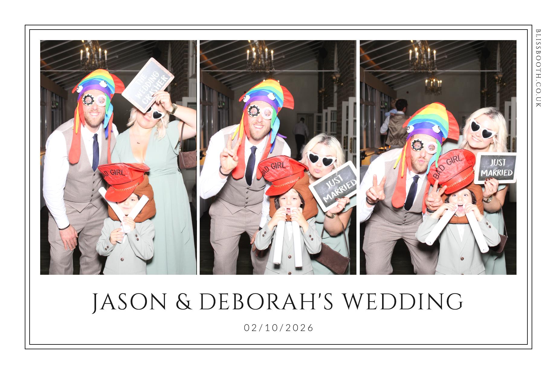 Jason and Deborah | View more photos from the event at gallery.blissbooth.co.uk/u/BlissBooth/Jason-and-Deborah