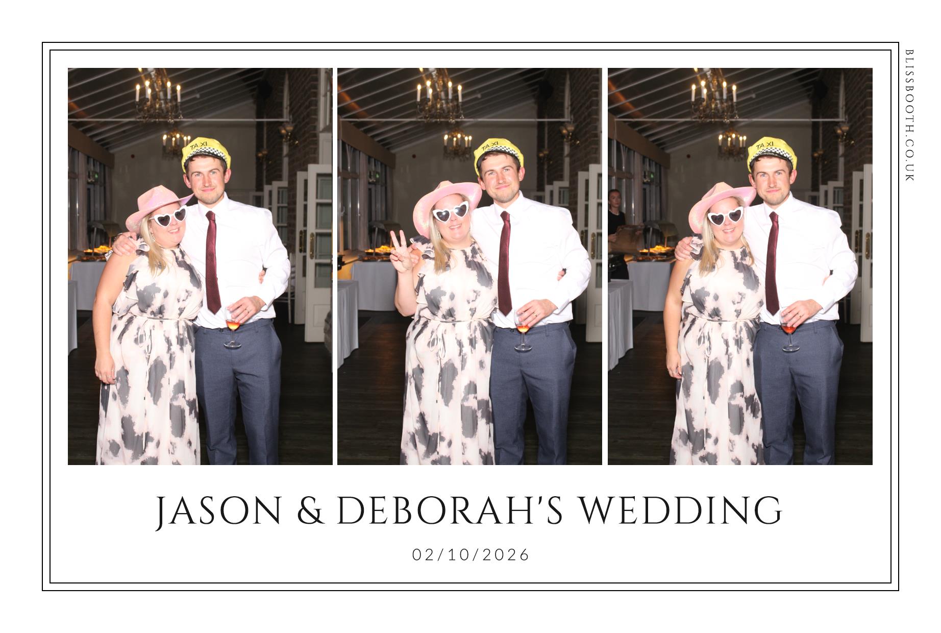 Jason and Deborah | View more photos from the event at gallery.blissbooth.co.uk/u/BlissBooth/Jason-and-Deborah