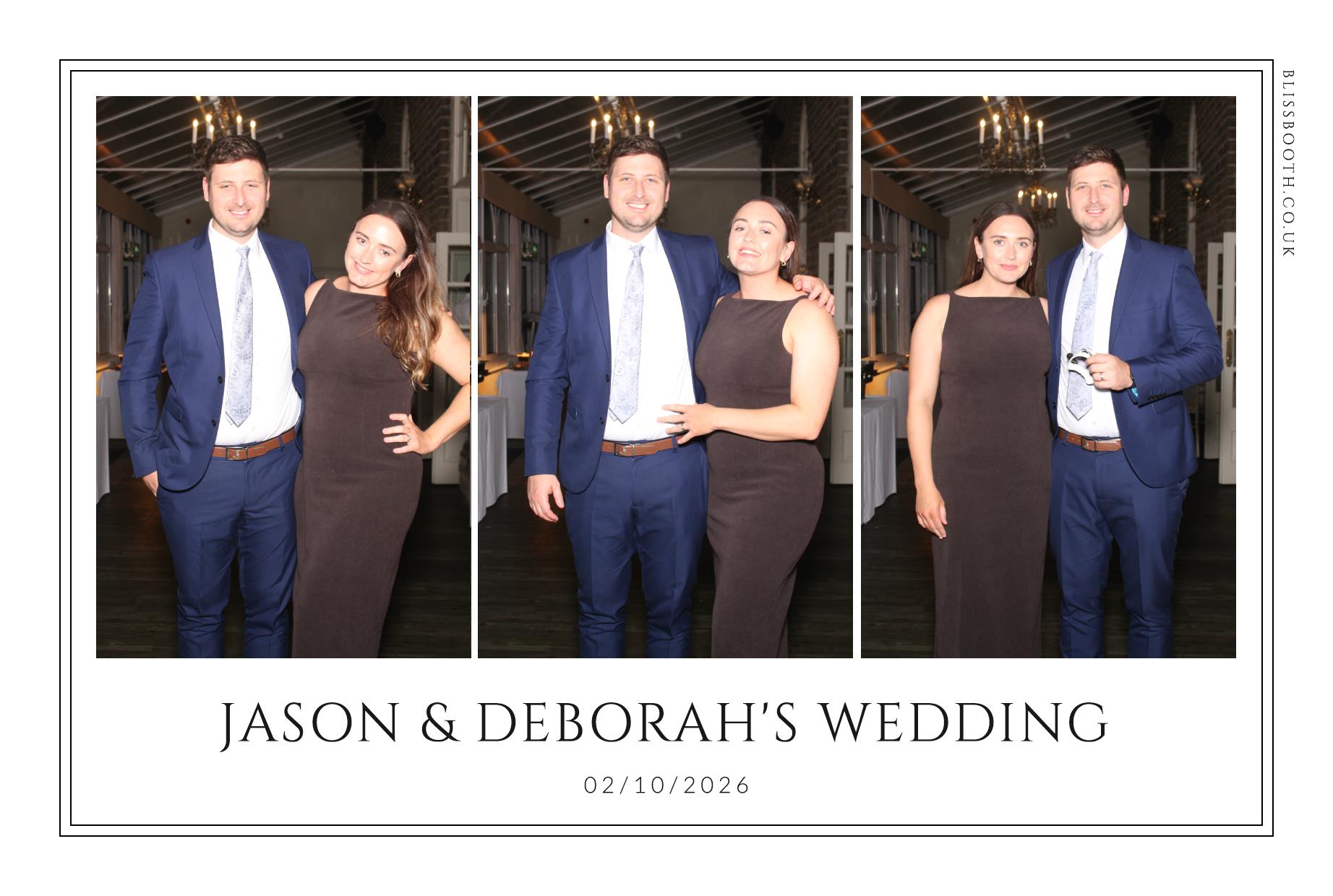 Jason and Deborah | View more photos from the event at gallery.blissbooth.co.uk/u/BlissBooth/Jason-and-Deborah