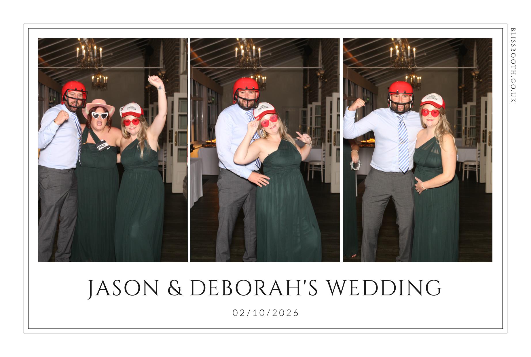 Jason and Deborah | View more photos from the event at gallery.blissbooth.co.uk/u/BlissBooth/Jason-and-Deborah