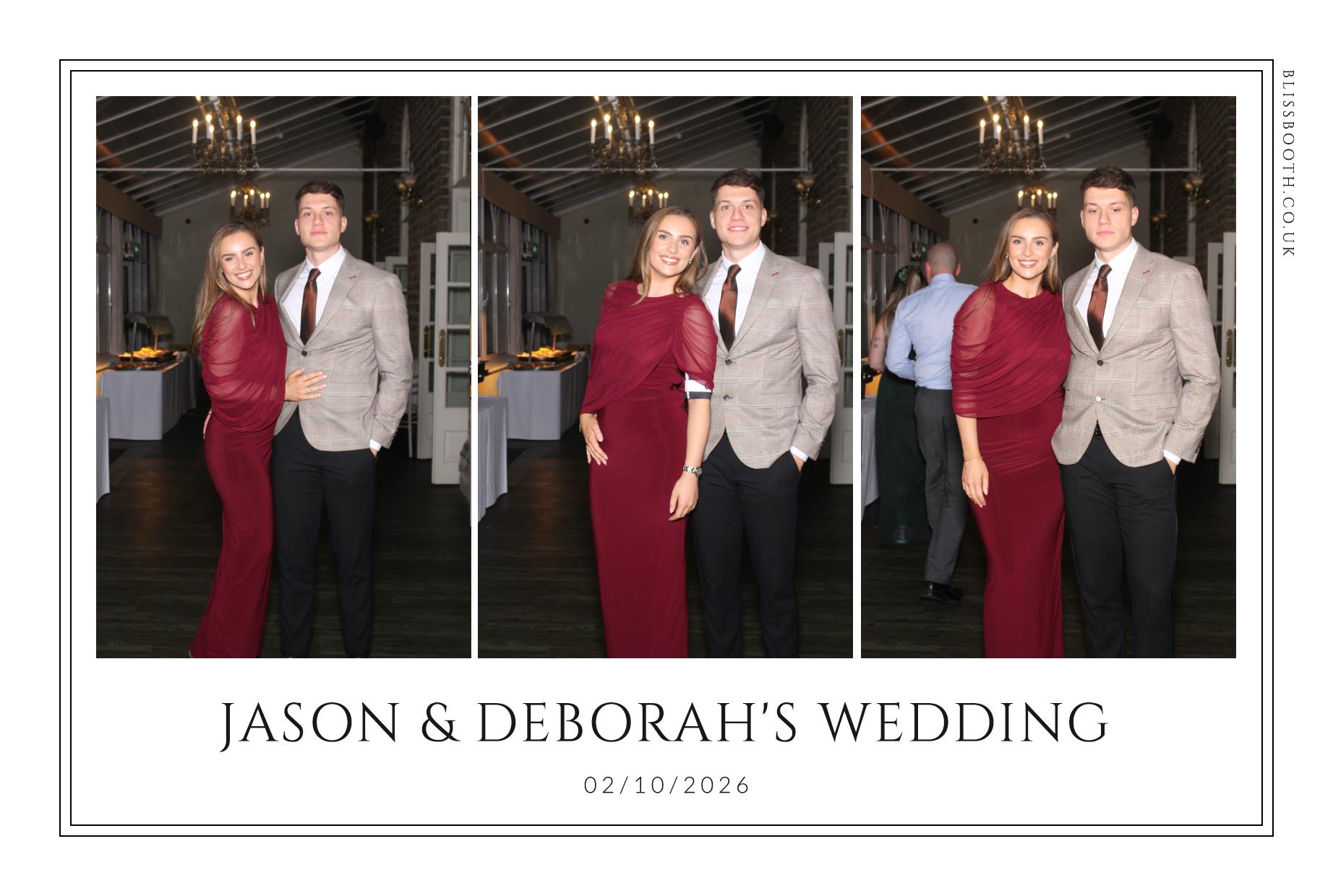 Jason and Deborah | View more photos from the event at gallery.blissbooth.co.uk/u/BlissBooth/Jason-and-Deborah