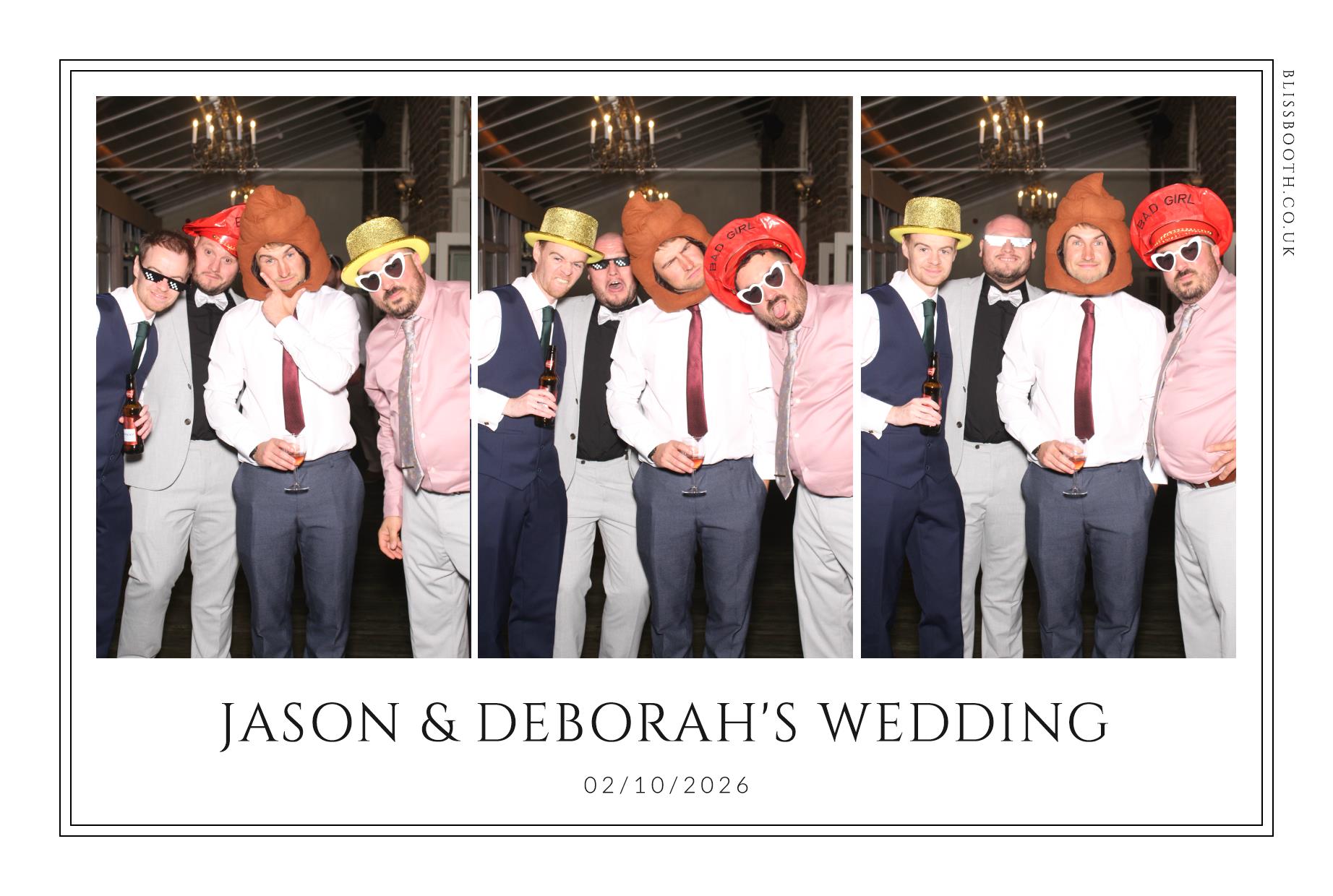 Jason and Deborah | View more photos from the event at gallery.blissbooth.co.uk/u/BlissBooth/Jason-and-Deborah