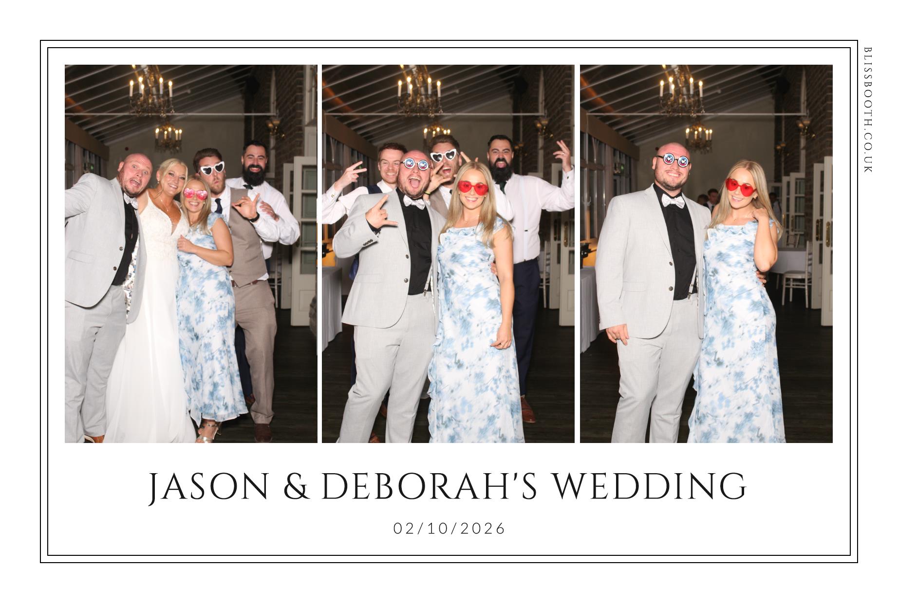 Jason and Deborah | View more photos from the event at gallery.blissbooth.co.uk/u/BlissBooth/Jason-and-Deborah