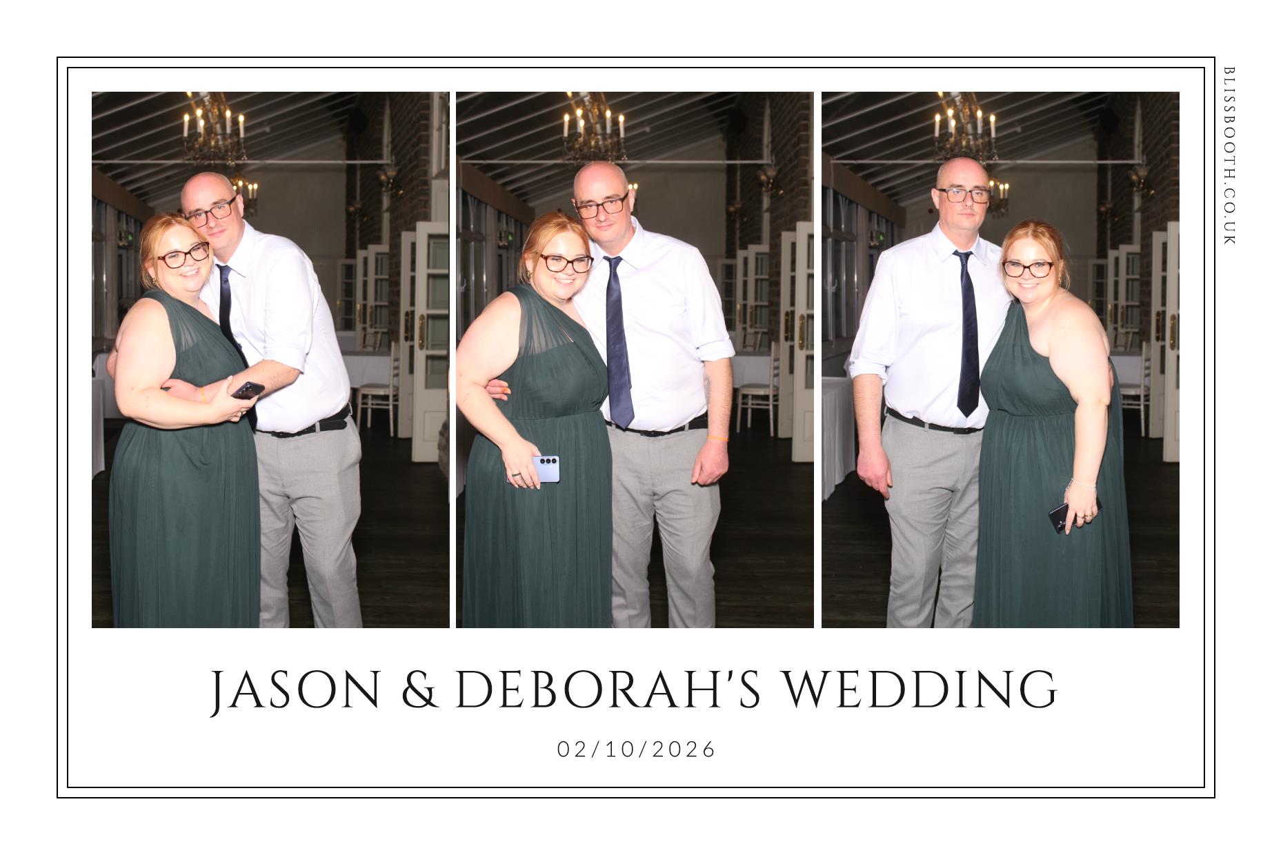 Jason and Deborah | View more photos from the event at gallery.blissbooth.co.uk/u/BlissBooth/Jason-and-Deborah