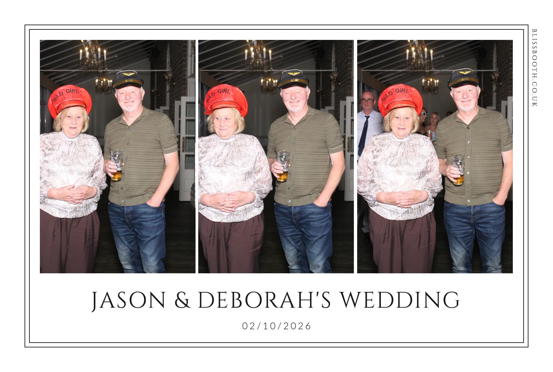 Jason and Deborah | View more photos from the event at gallery.blissbooth.co.uk/u/BlissBooth/Jason-and-Deborah