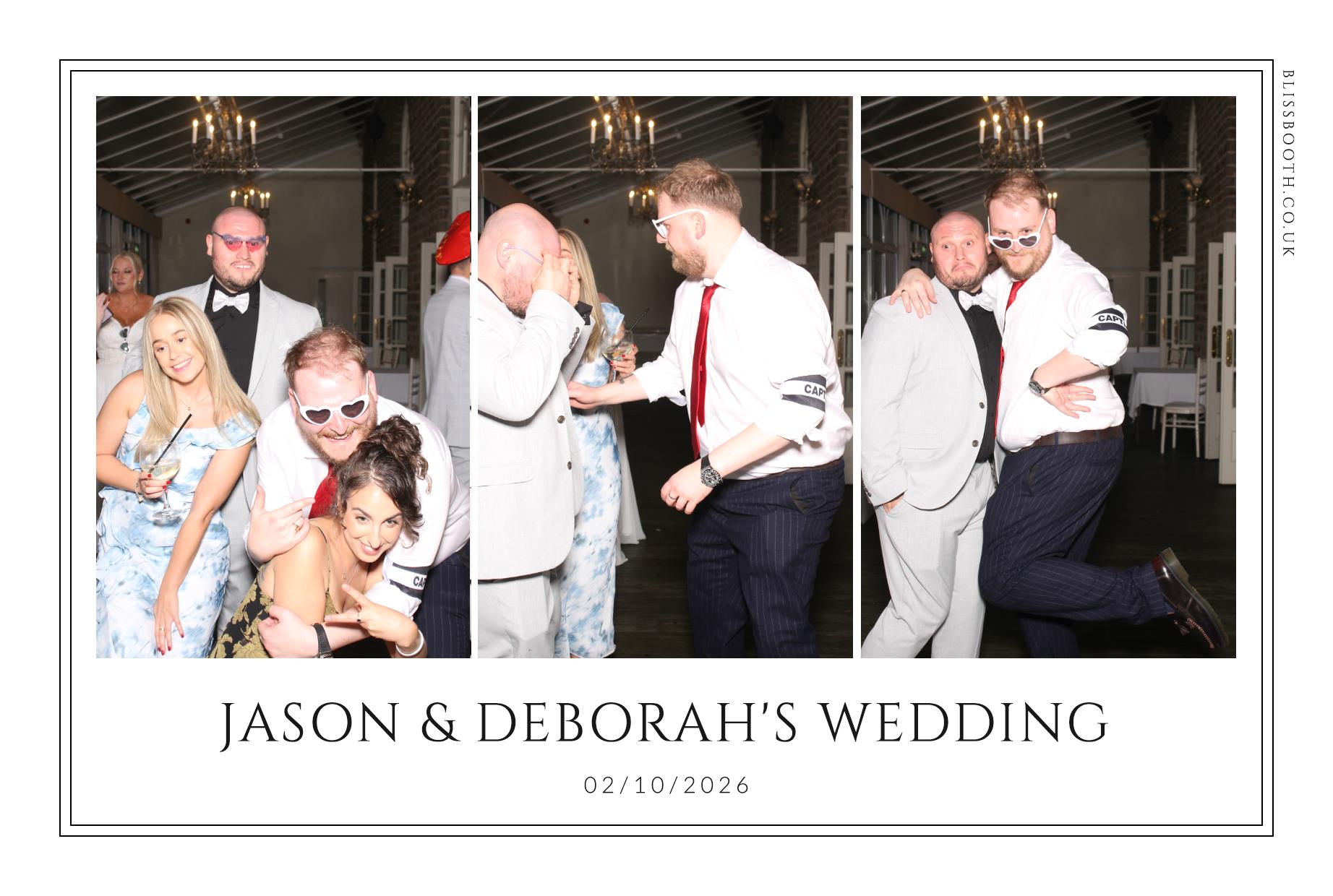 Jason and Deborah | View more photos from the event at gallery.blissbooth.co.uk/u/BlissBooth/Jason-and-Deborah