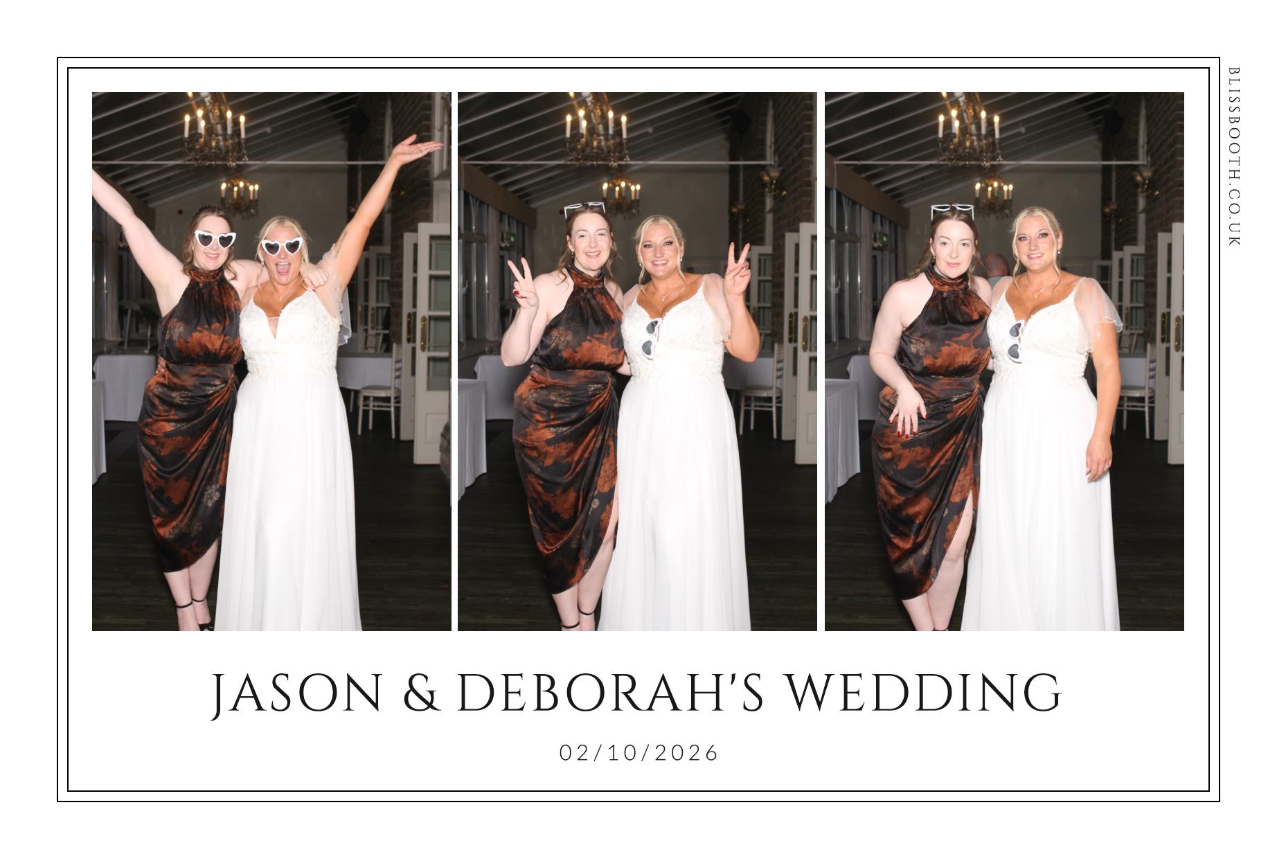 Jason and Deborah | View more photos from the event at gallery.blissbooth.co.uk/u/BlissBooth/Jason-and-Deborah