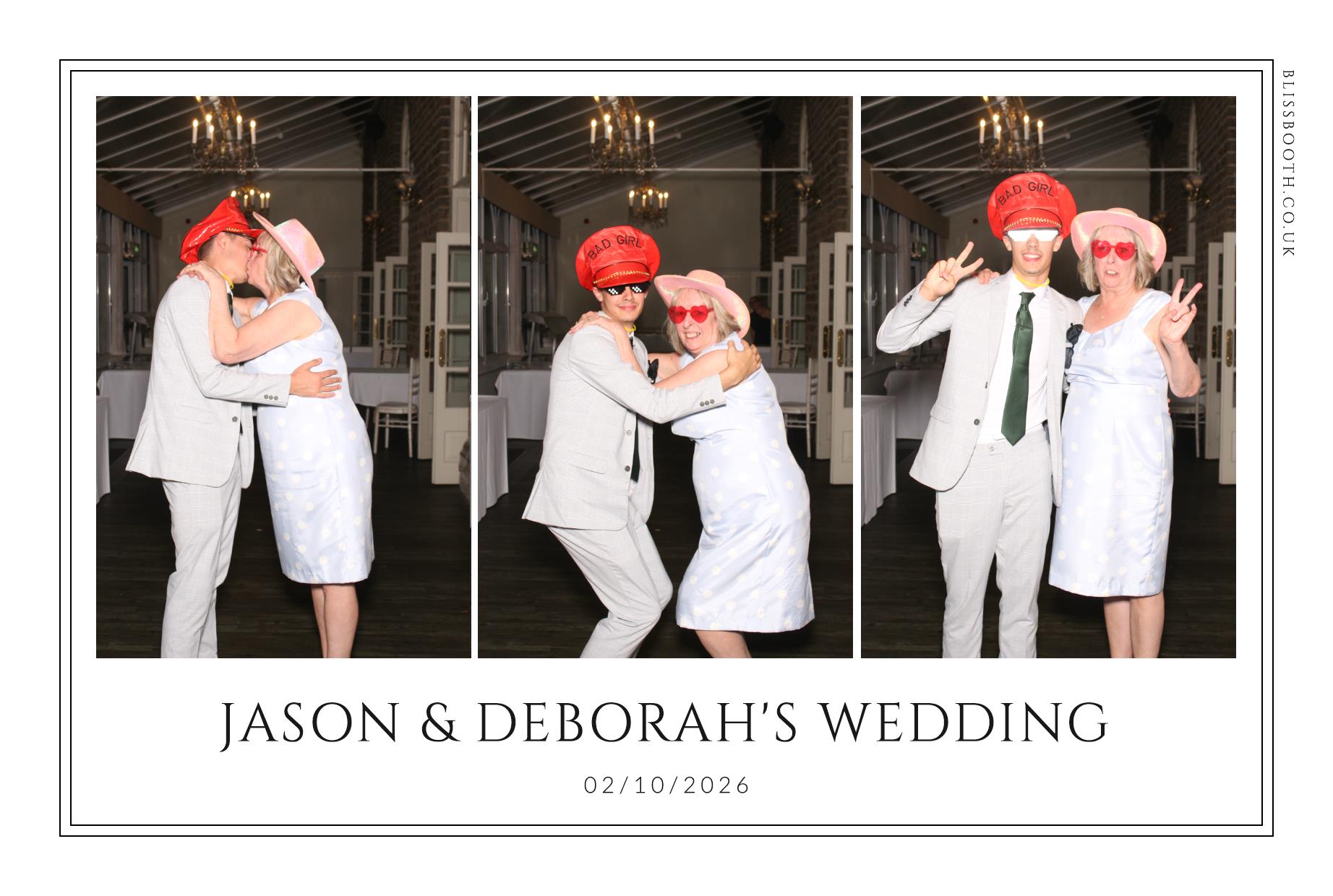 Jason and Deborah | View more photos from the event at gallery.blissbooth.co.uk/u/BlissBooth/Jason-and-Deborah