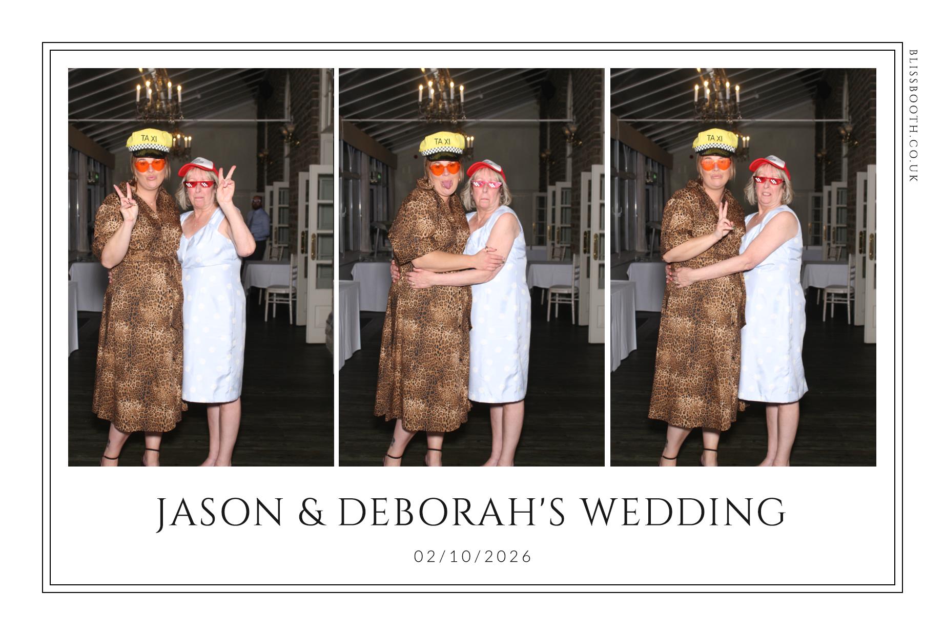 Jason and Deborah | View more photos from the event at gallery.blissbooth.co.uk/u/BlissBooth/Jason-and-Deborah
