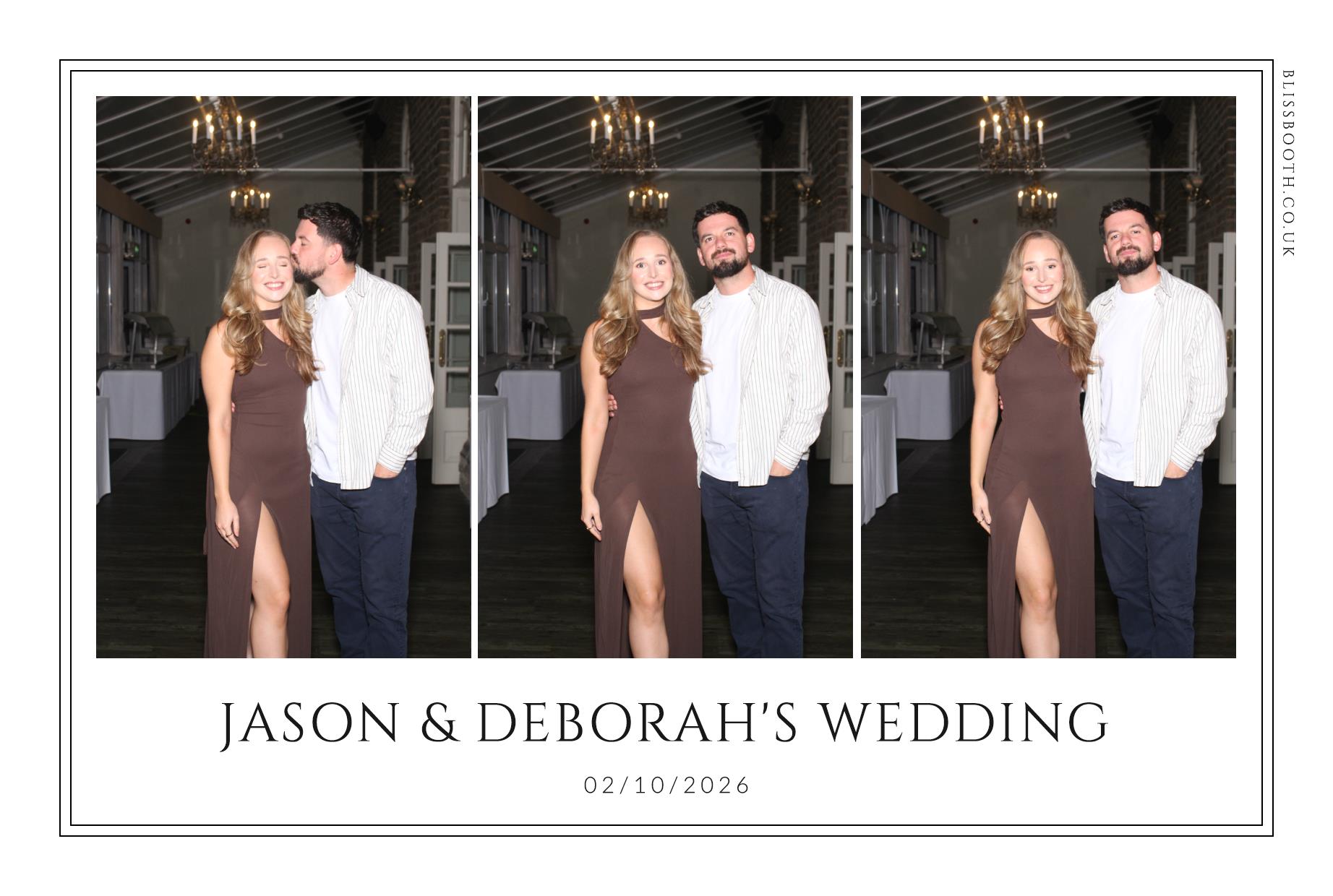 Jason and Deborah | View more photos from the event at gallery.blissbooth.co.uk/u/BlissBooth/Jason-and-Deborah